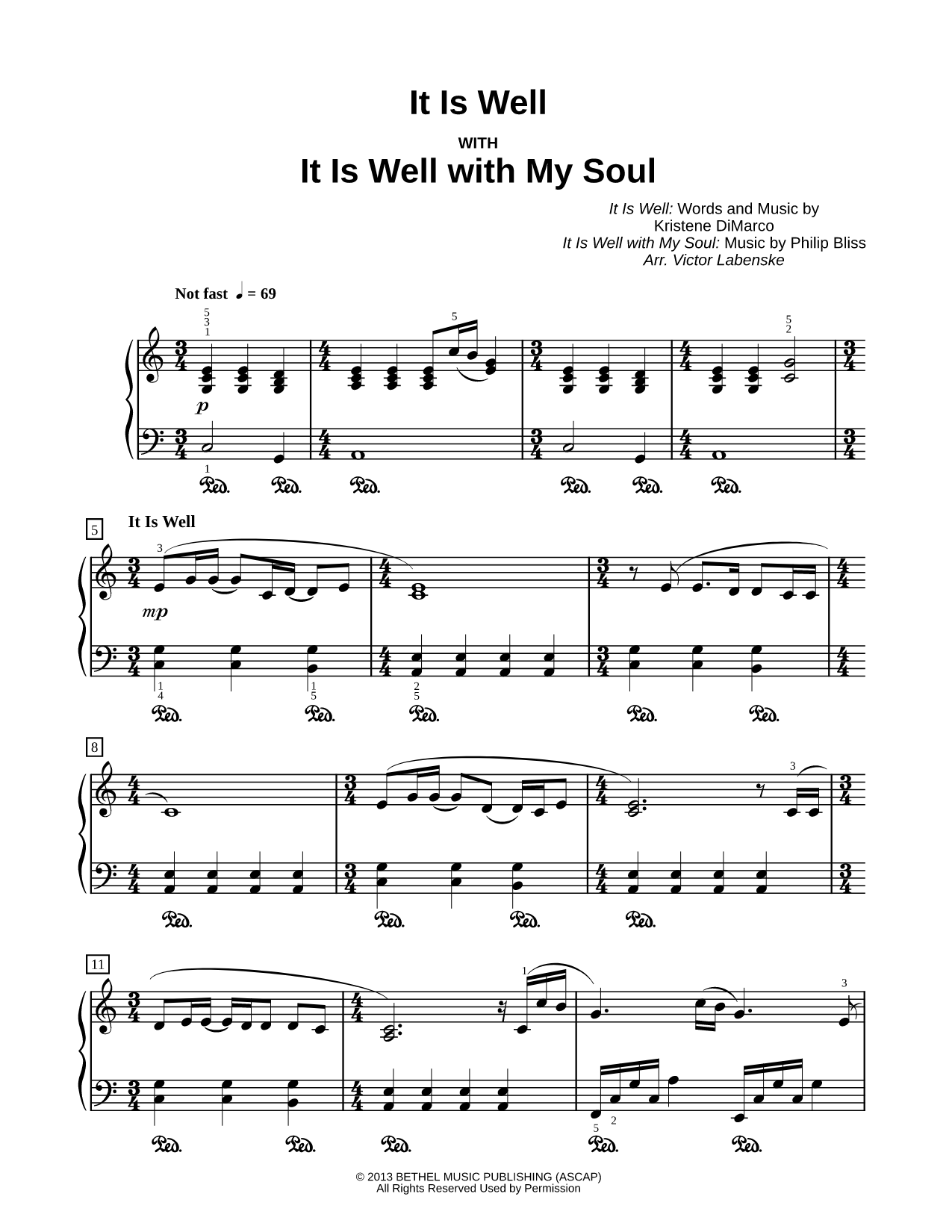 It Is Well (with It Is Well With My Soul)