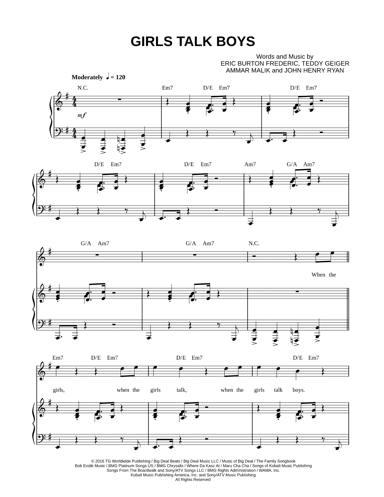 Girls Talk Boys