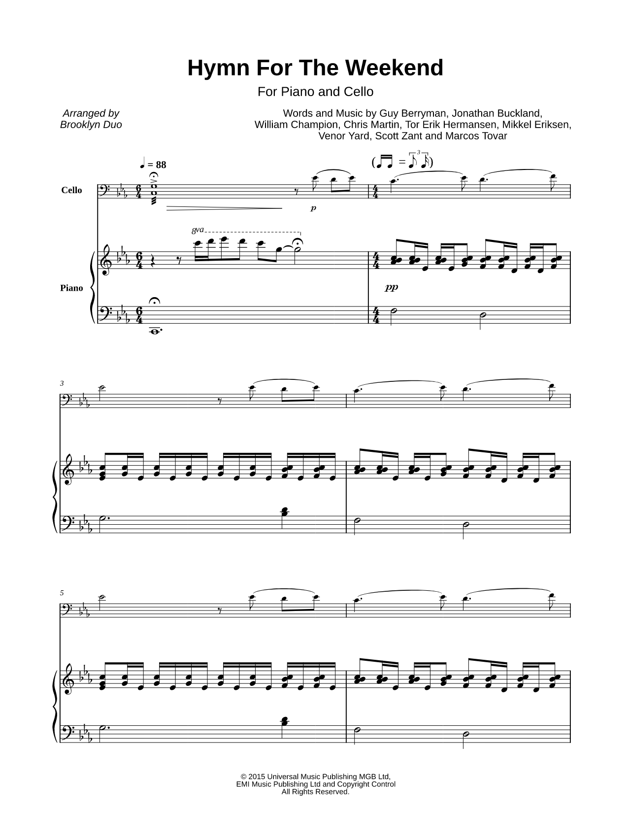 Hymn for the Weekend