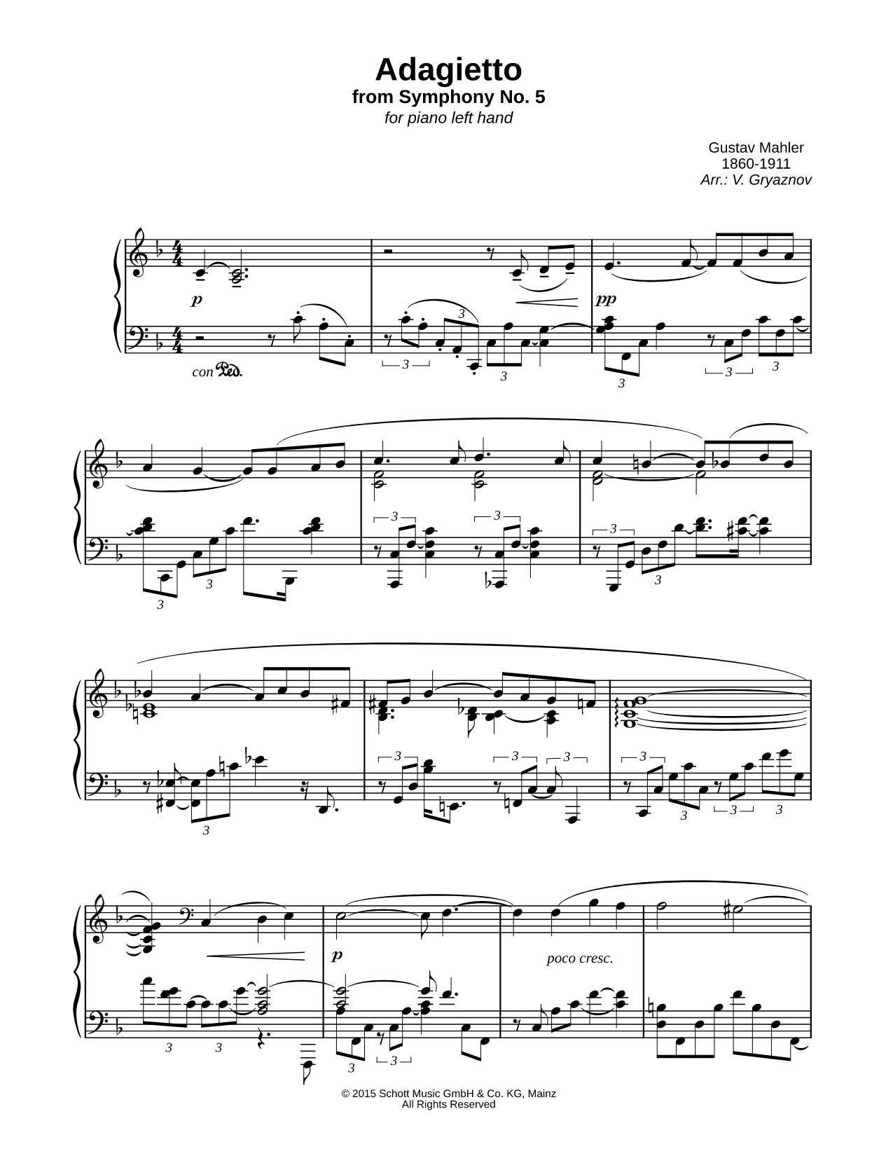 Symphony No. 5: IV. Adagietto