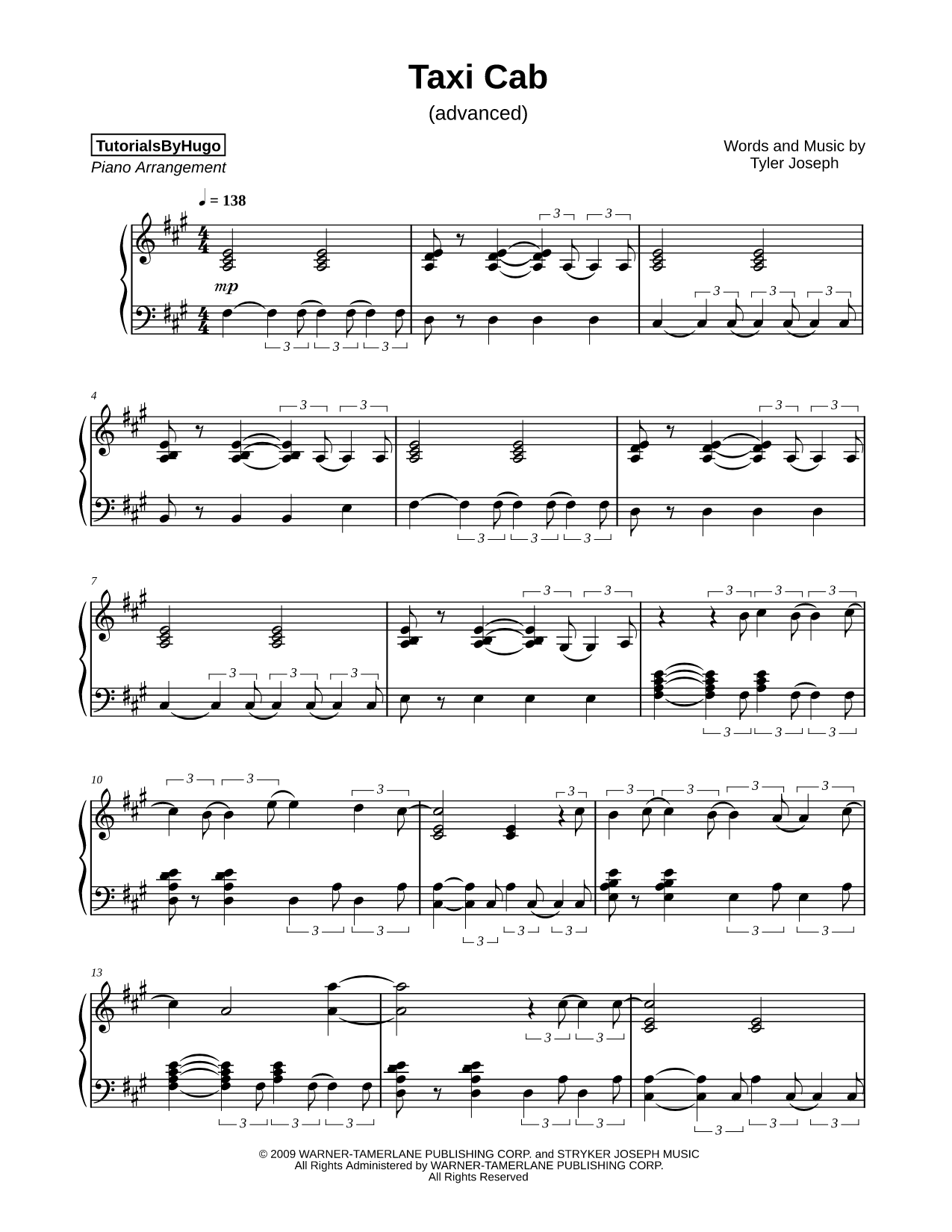 Taxi Cab [advanced version]