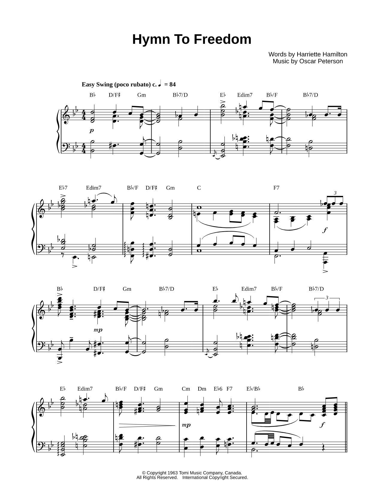Hymn to Freedom