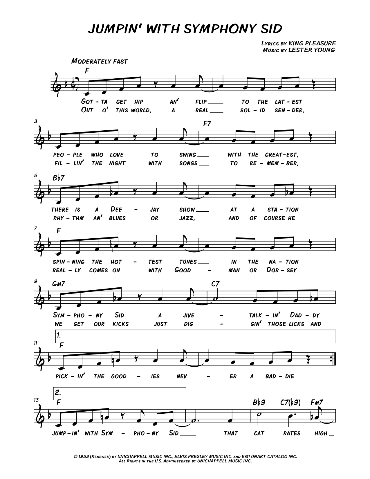 Jumpin' With Symphony Sid