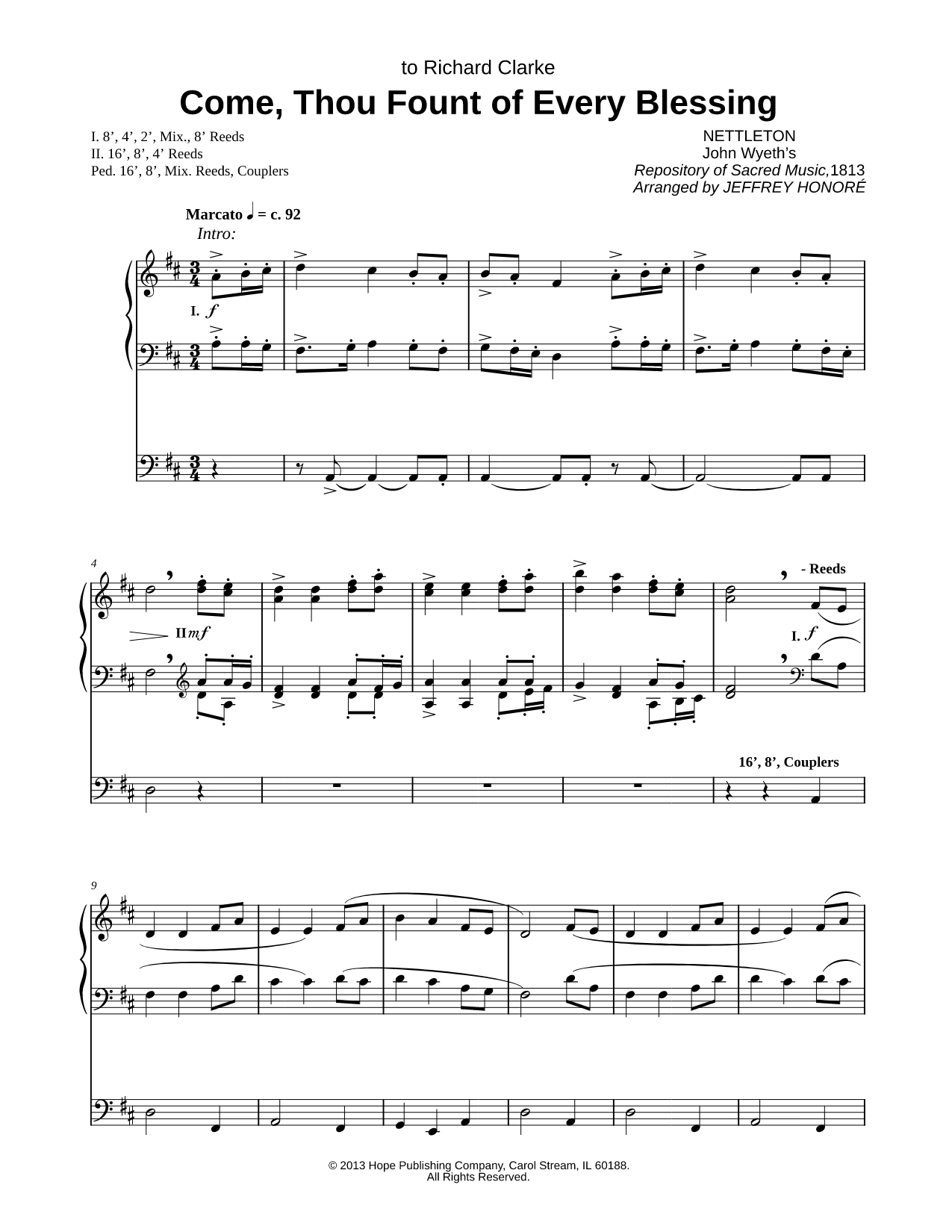 Come, Thou Font of Every Blessing