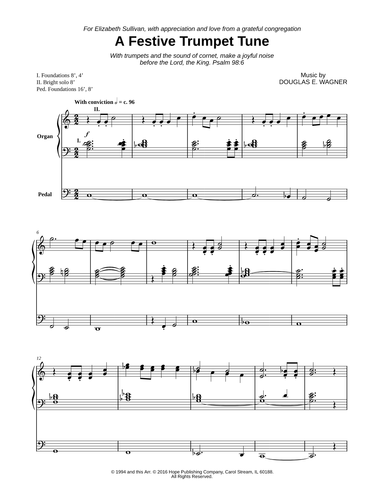 A Festive Trumpet Tune