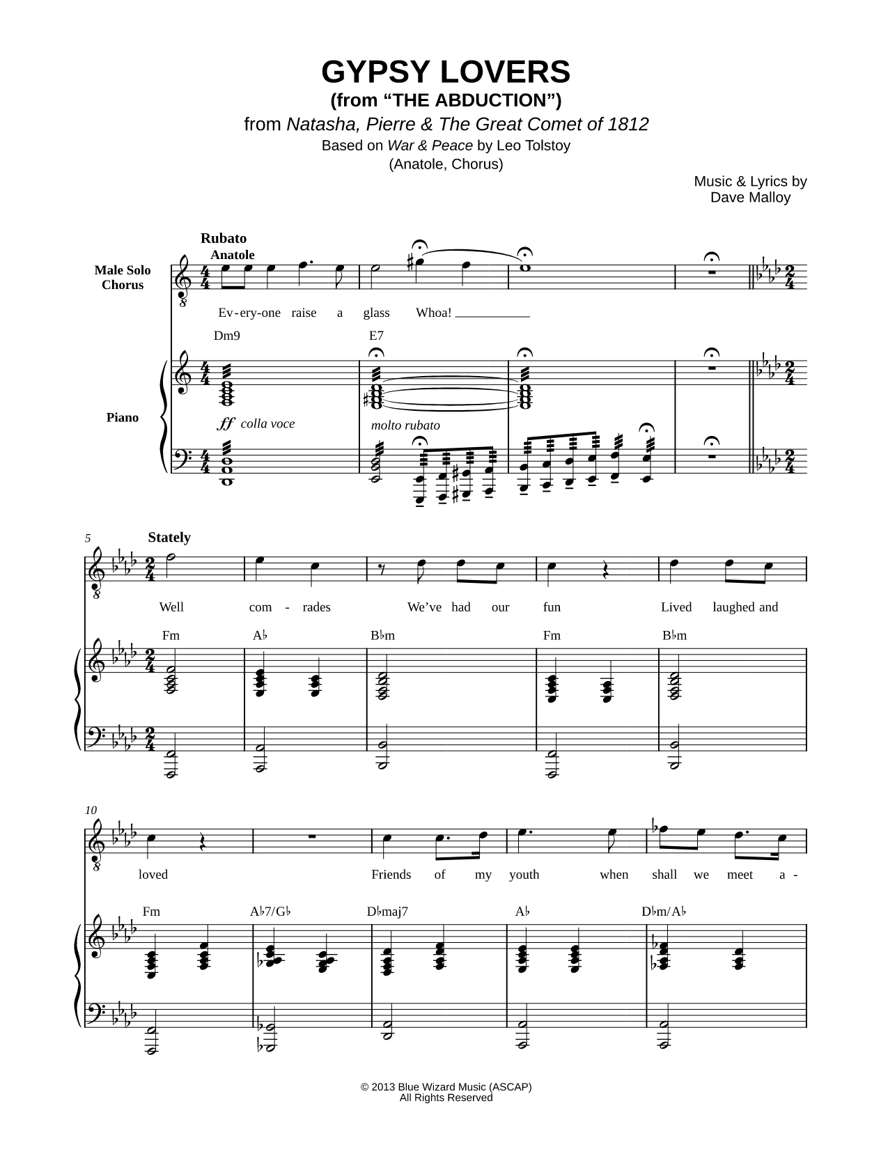Gypsy Lovers (from "The Abduction")