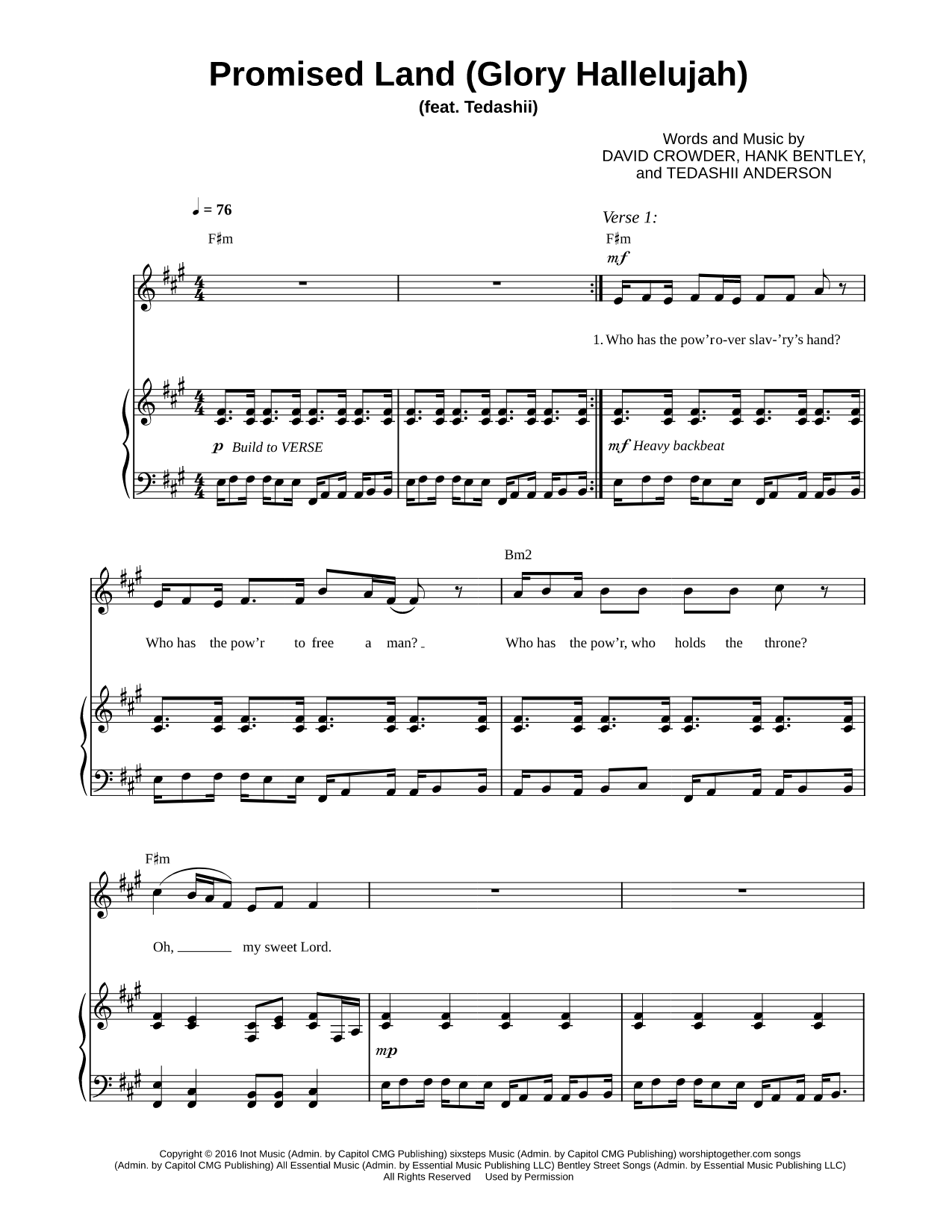 Promised Land (Glory Hallelujah)