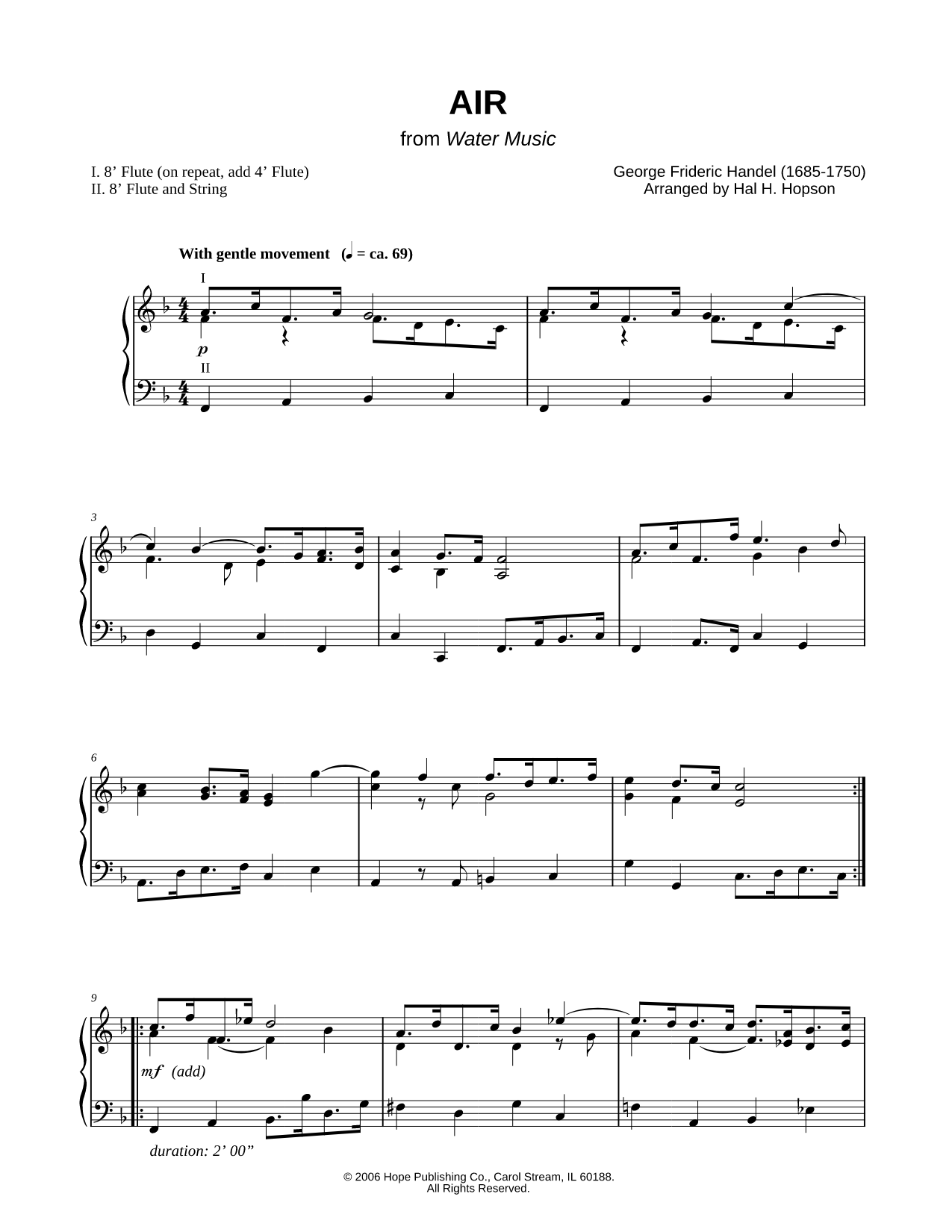 Air from Water Music