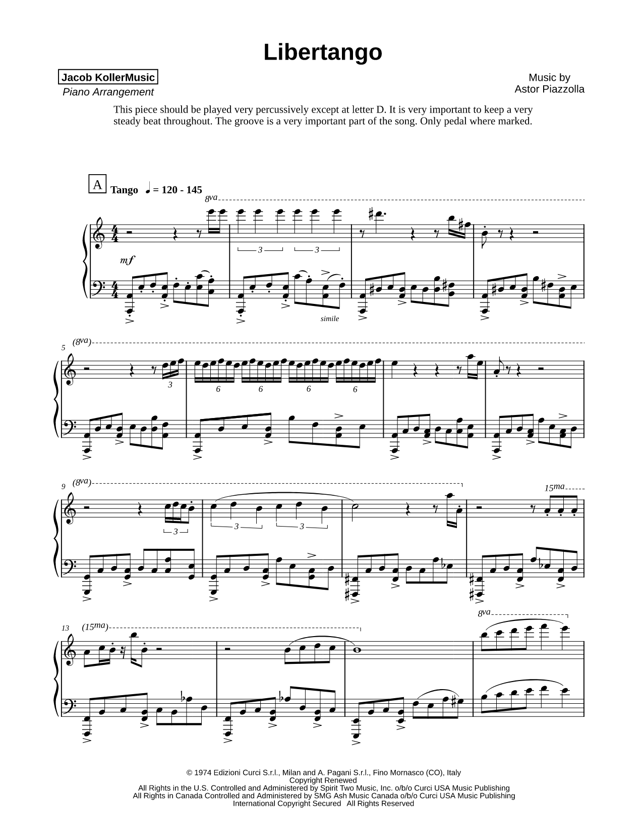 Libertango [Advanced]