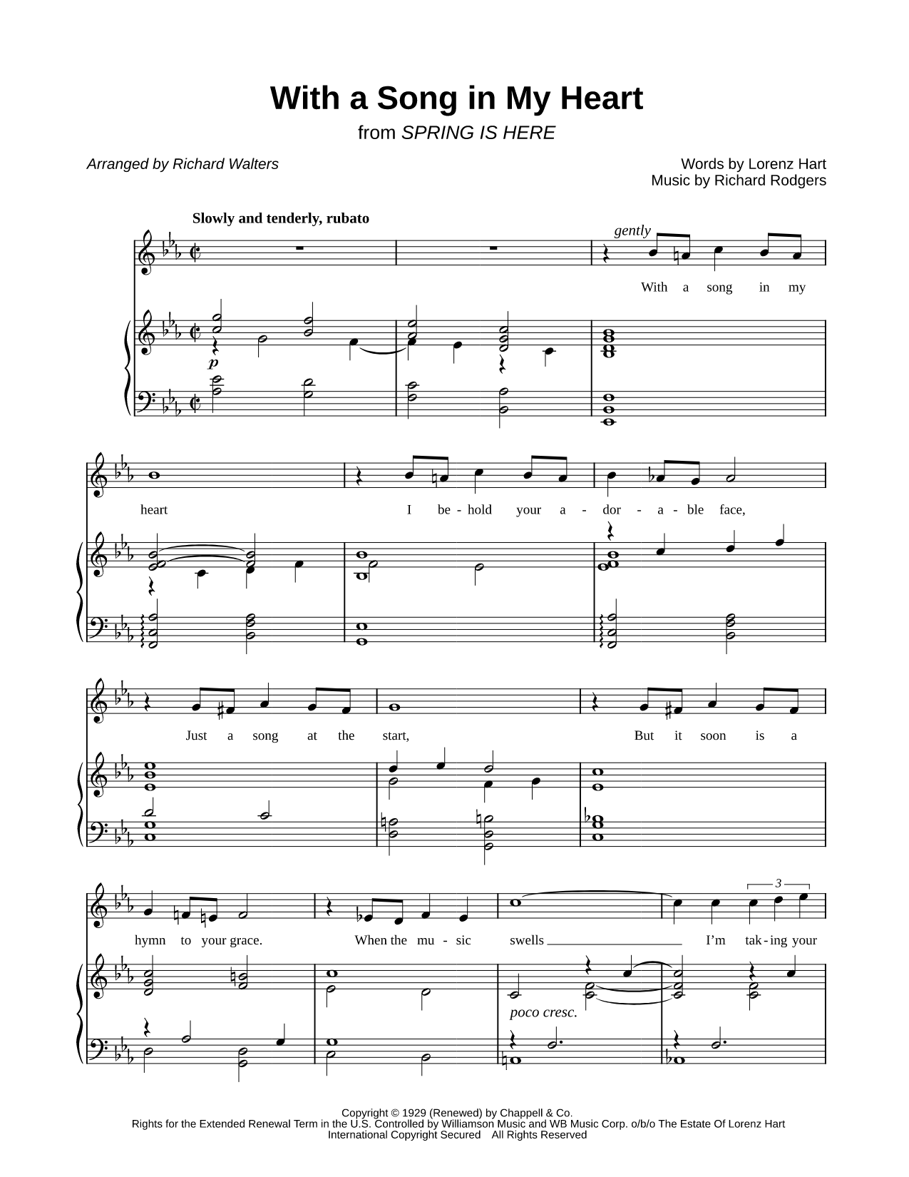 With a Song in My Heart