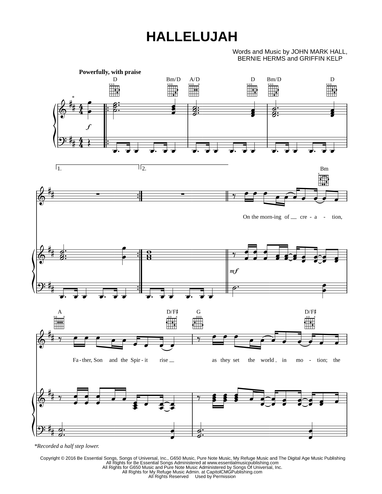 Hallelujah