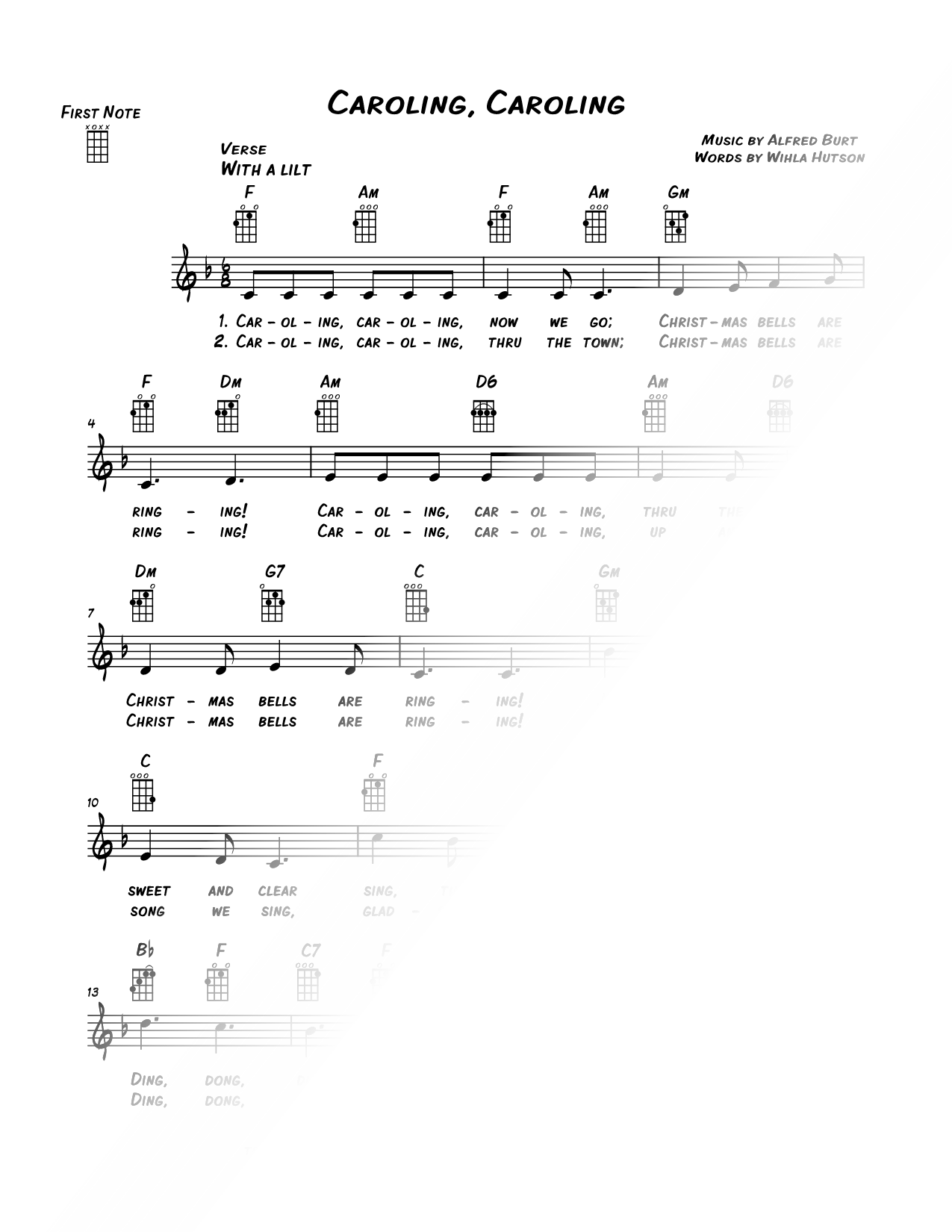 Caroling, Caroling