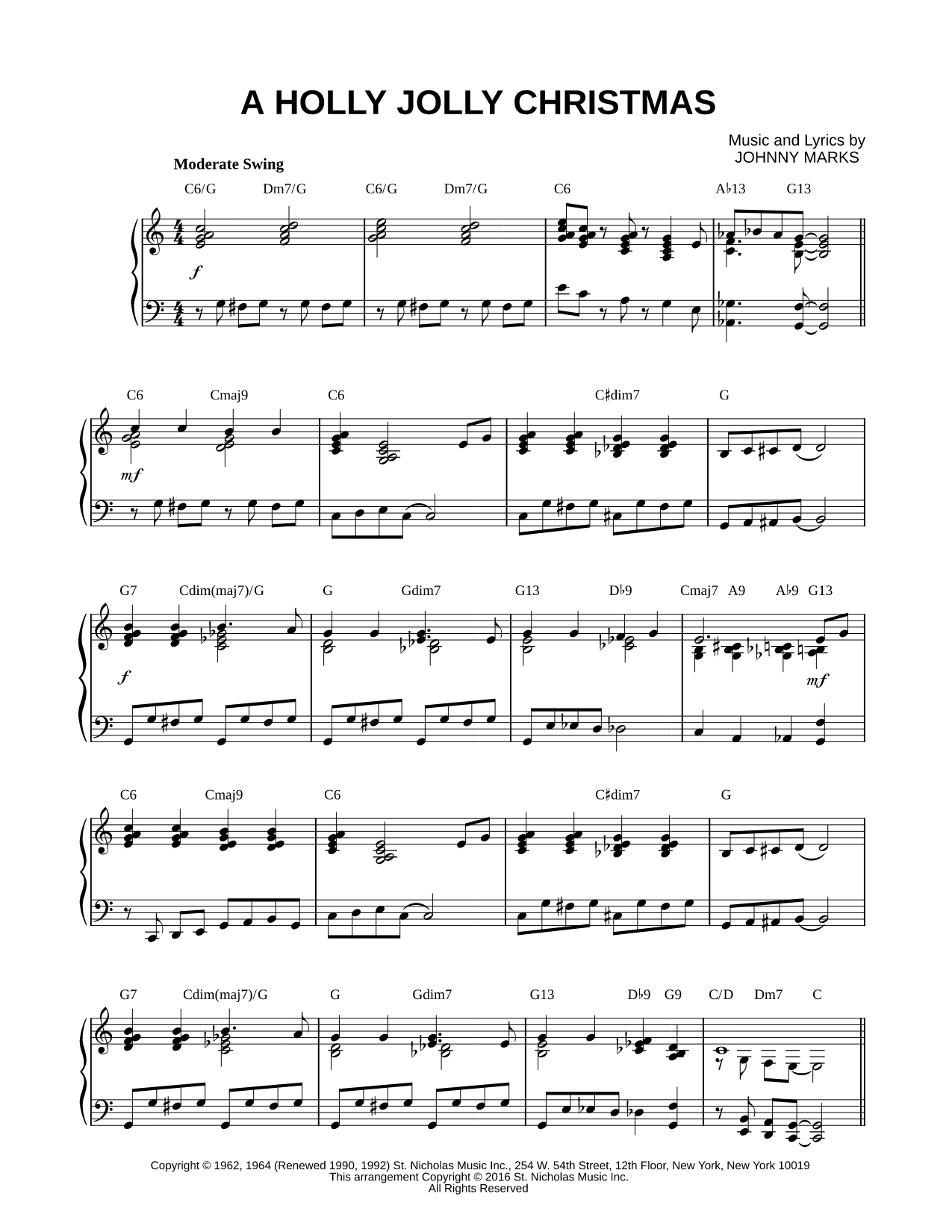 A Holly Jolly Christmas [jazz version]
