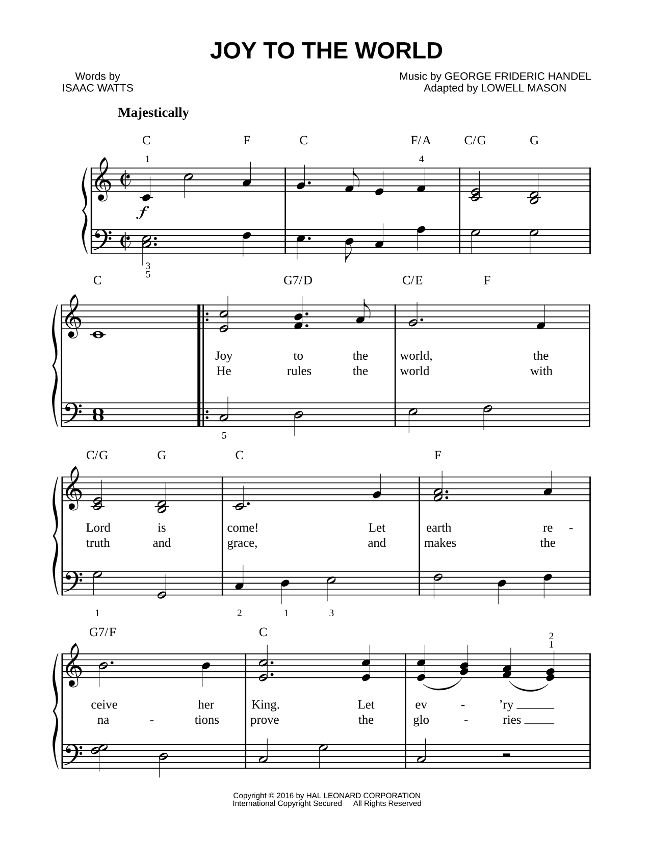Joy to the World