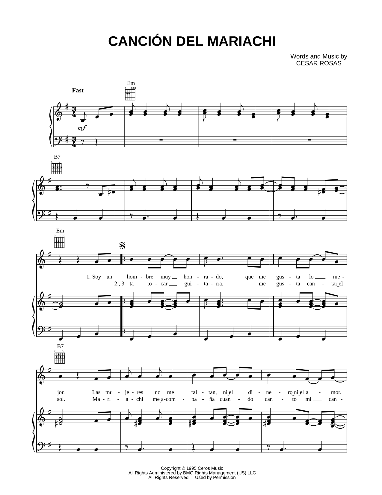 Canción del Mariachi