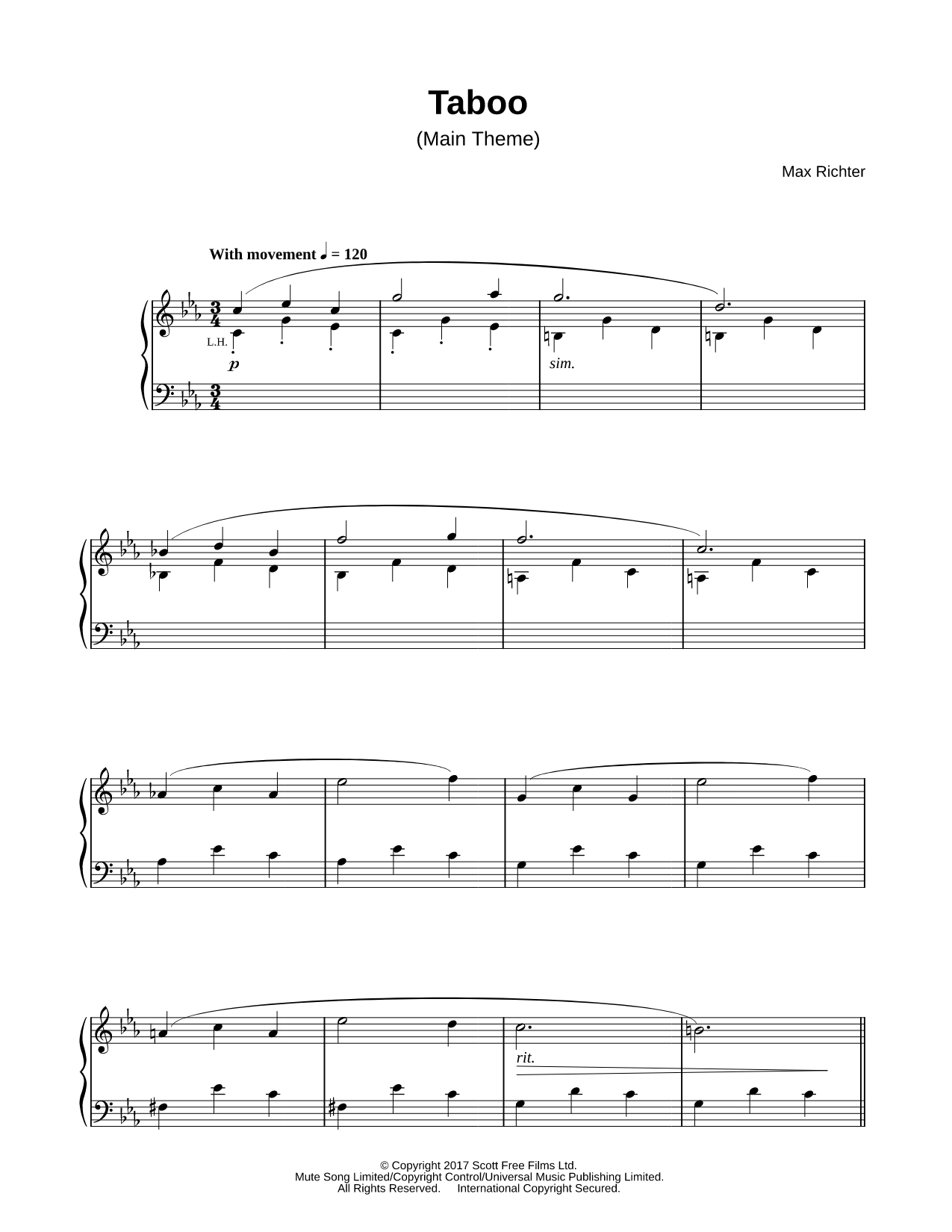 Taboo (Main Theme)