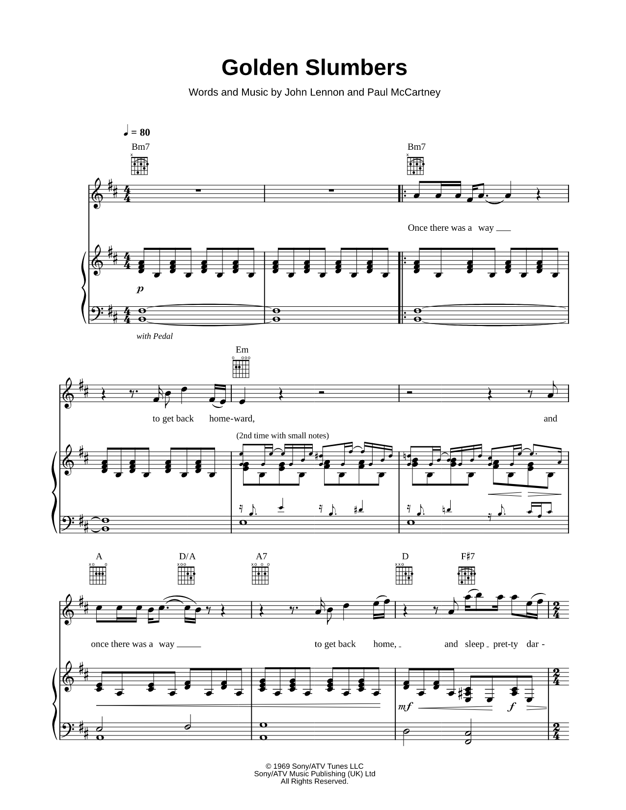Golden Slumbers