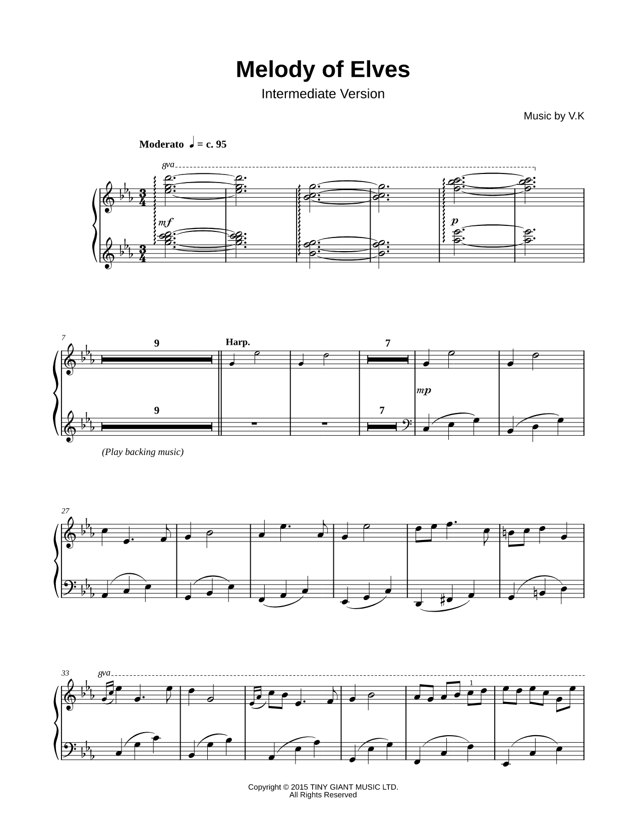 Melody of Elves [Intermediate]