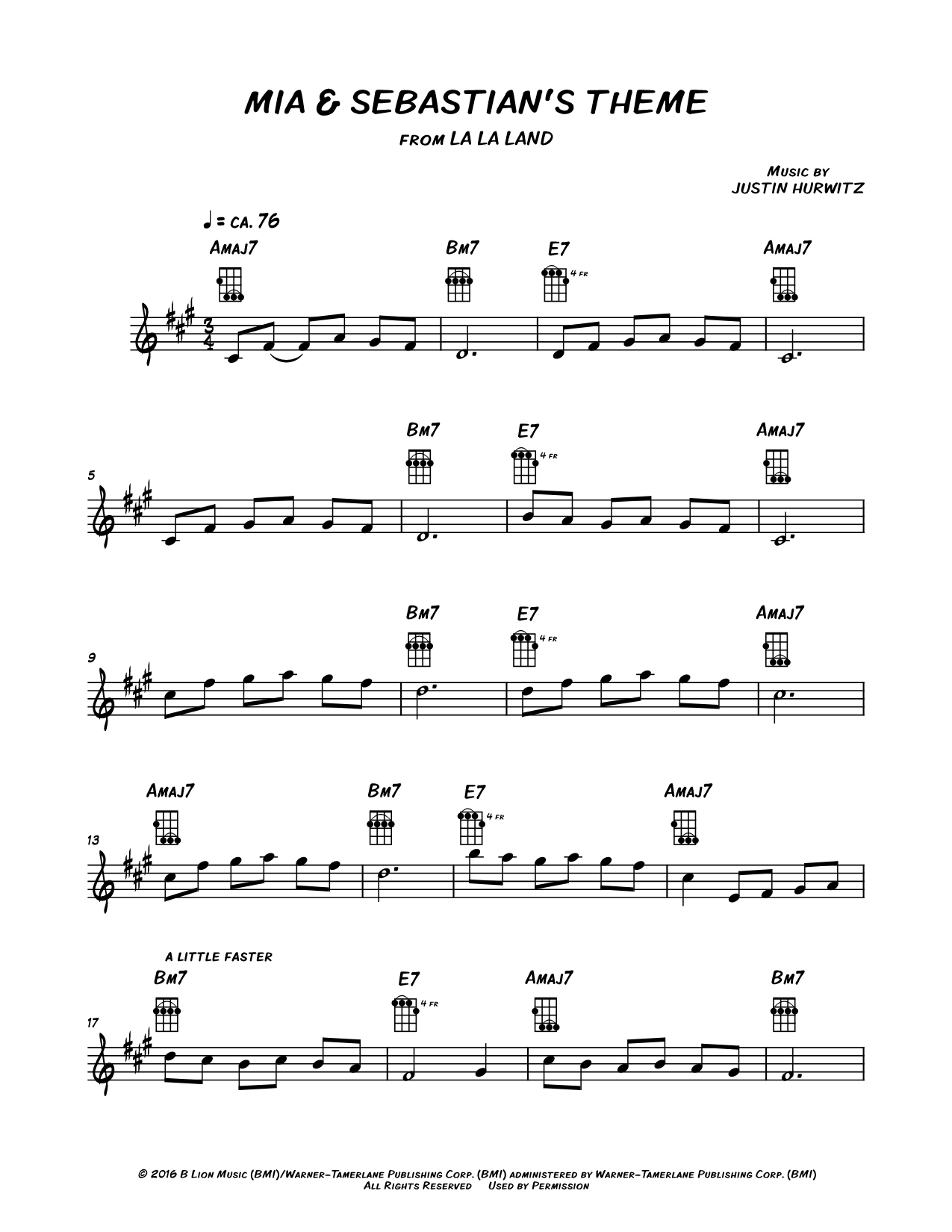 Mia & Sebastian's Theme