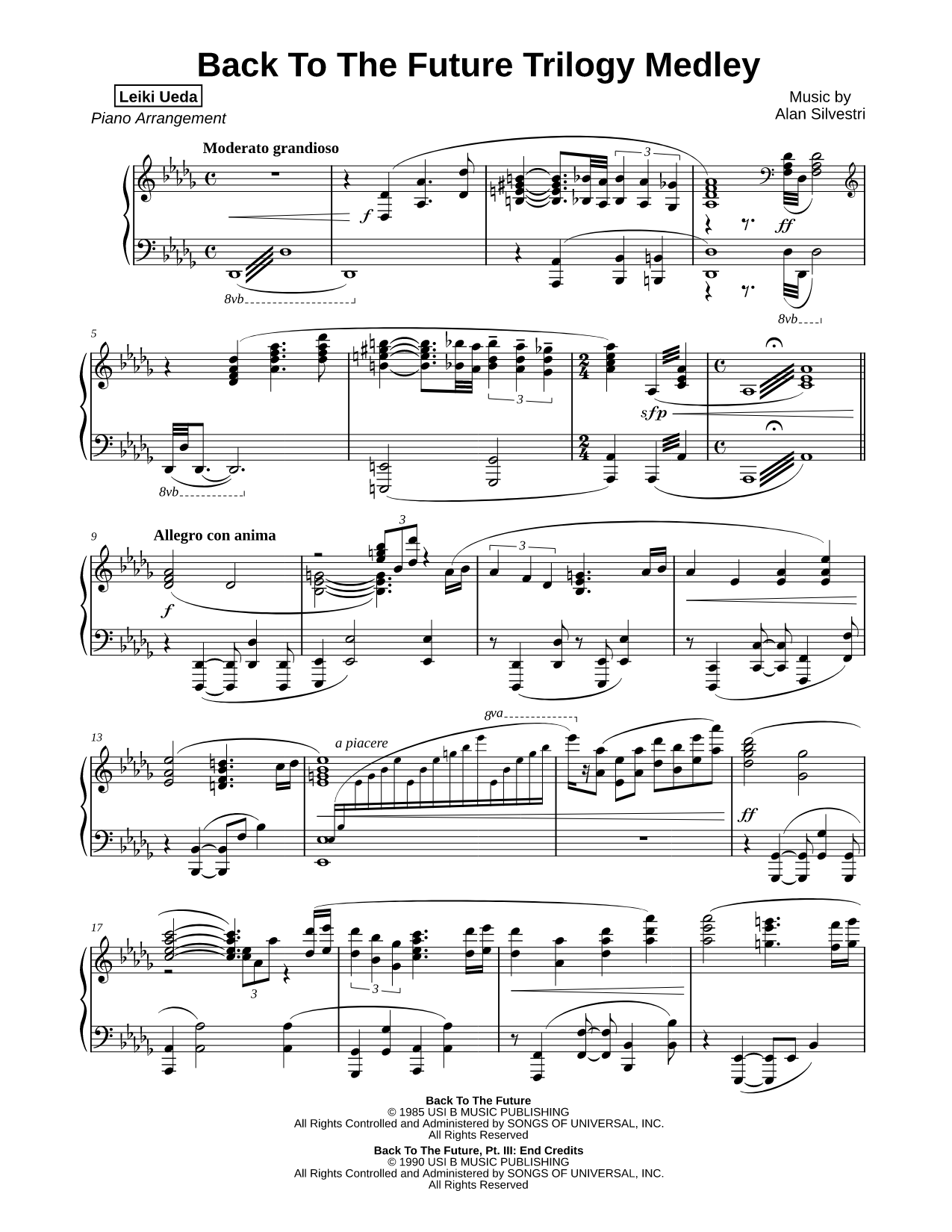 Back to the Future Trilogy Medley