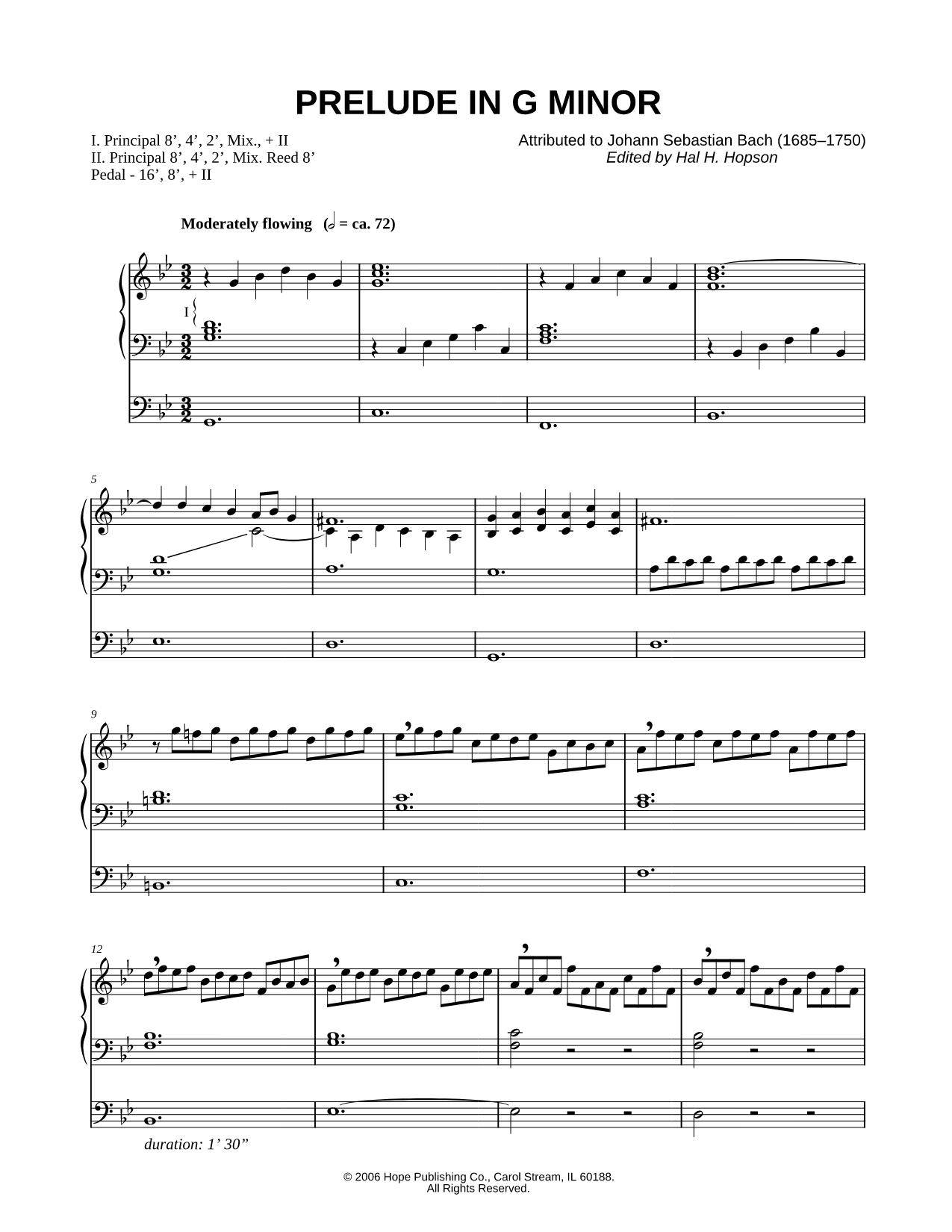 Prelude in G Minor