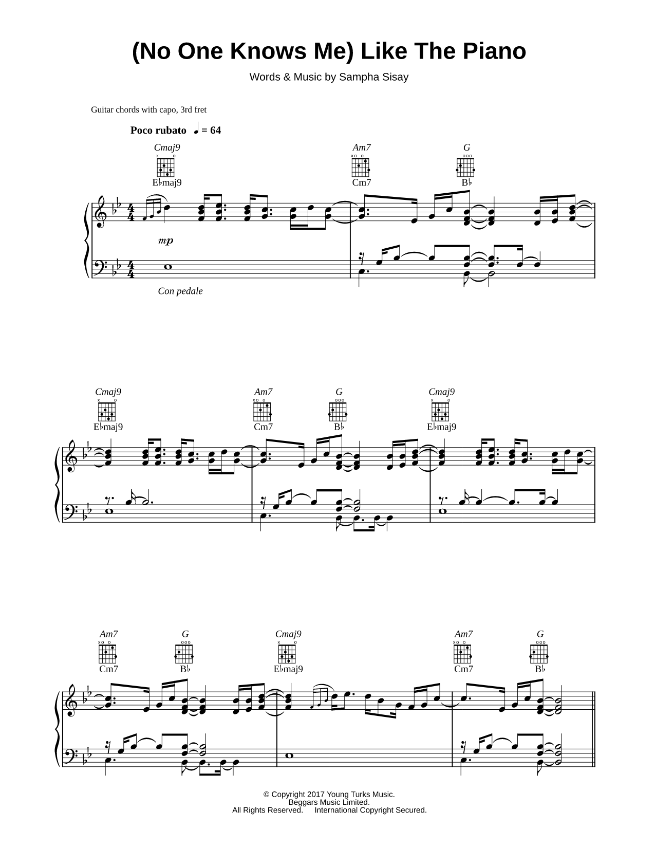 (No One Knows Me) Like the Piano