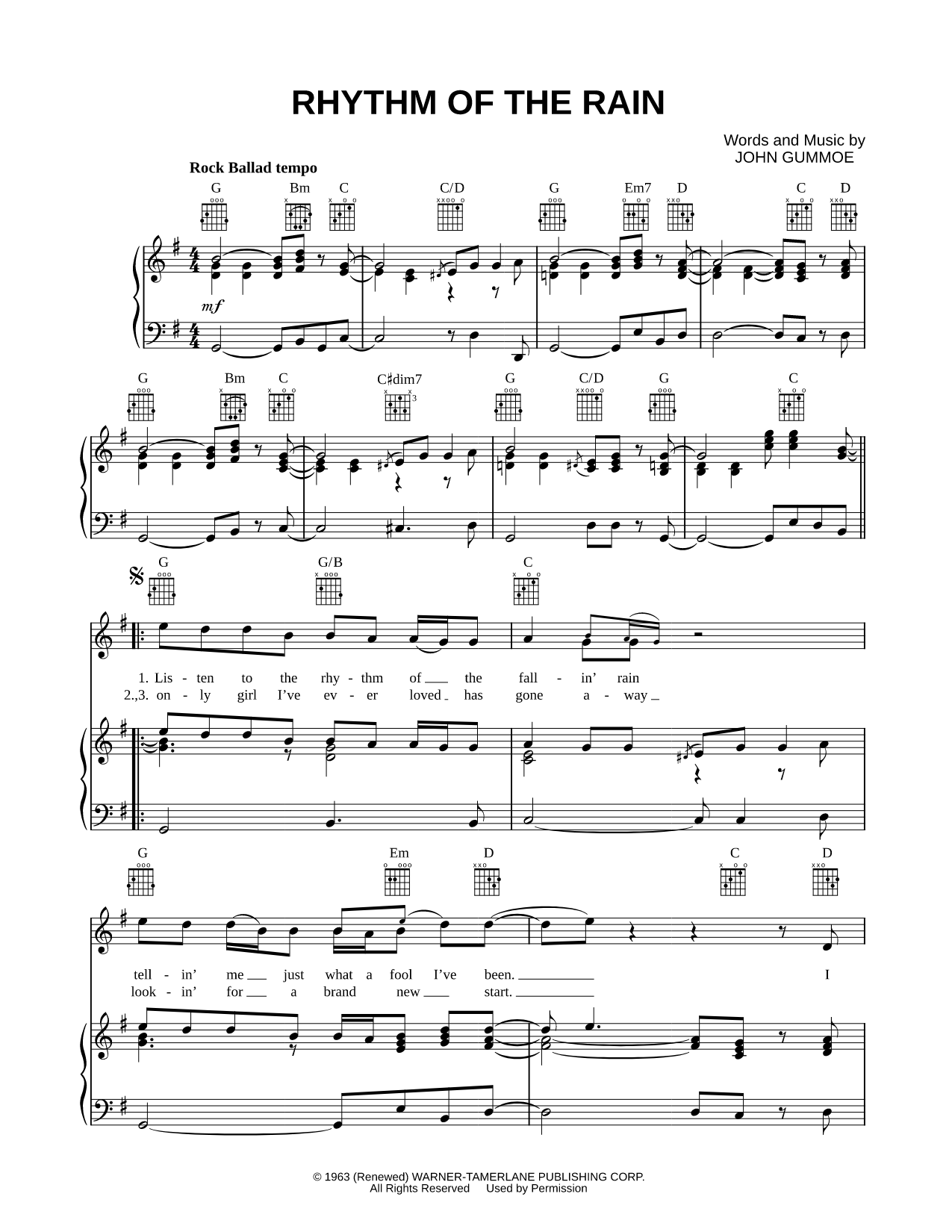 Rhythm of the Rain