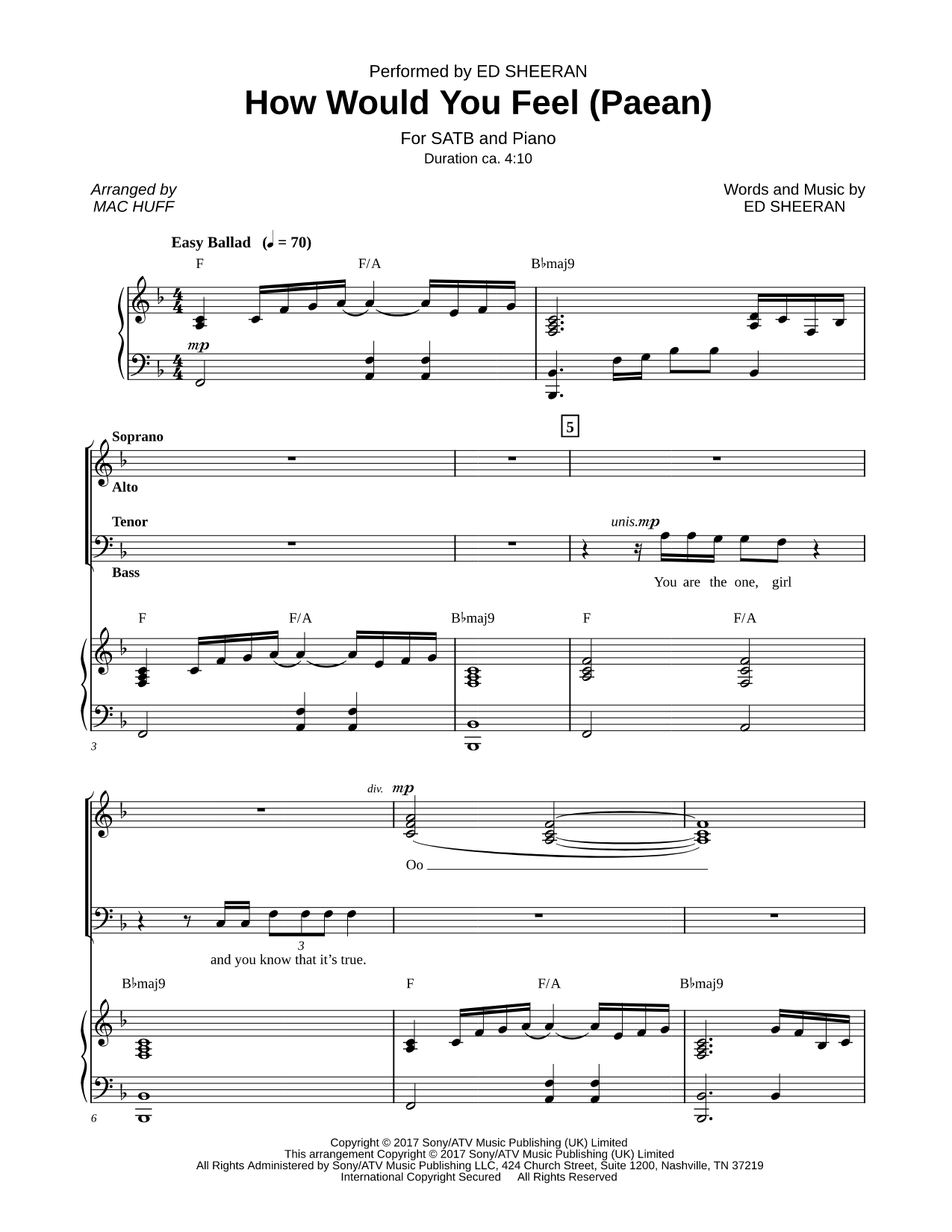 How Would You Feel (Paean)
