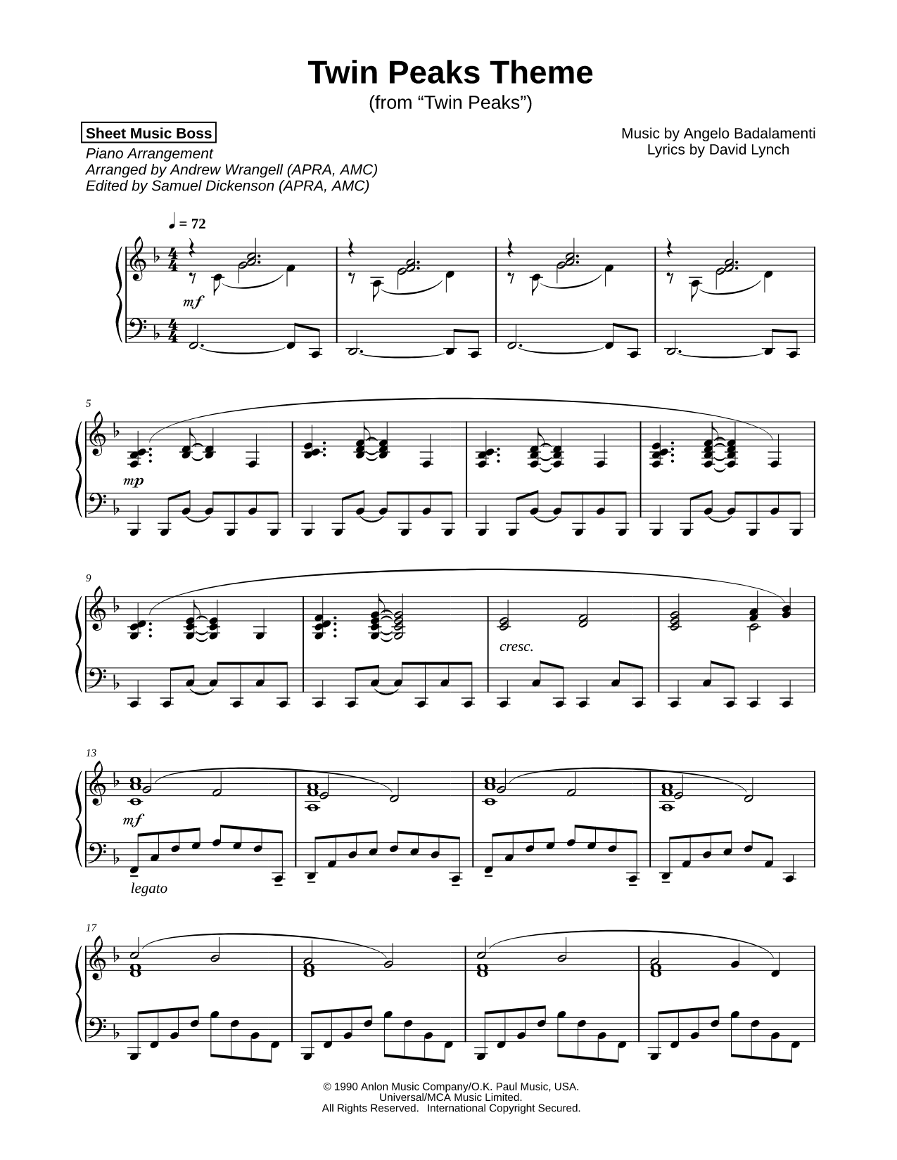 Twin Peaks Theme
