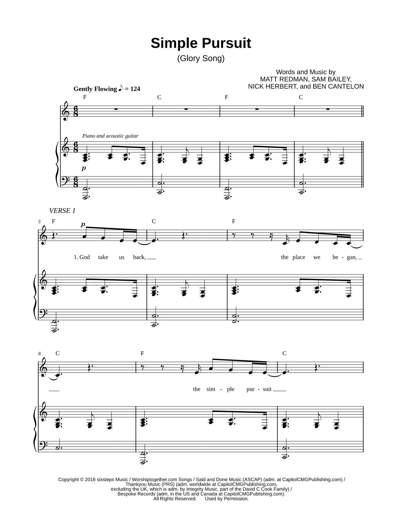 Simple Pursuit (Glory Song)