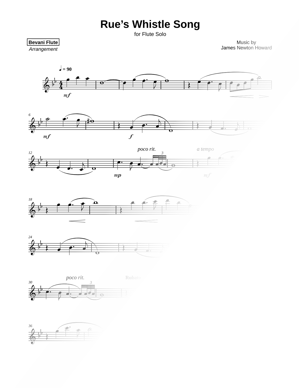Rue's Whistle Song