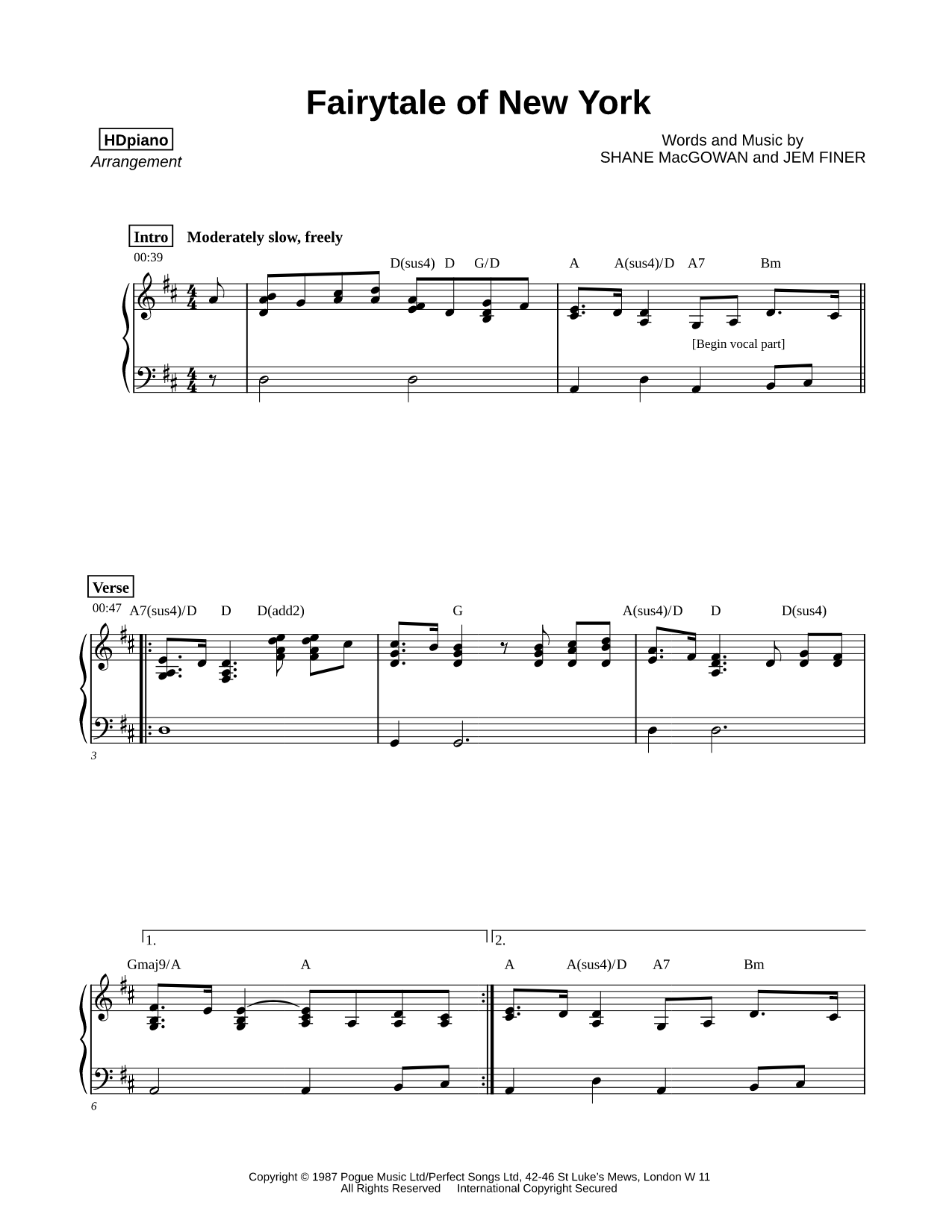 Fairytale of New York