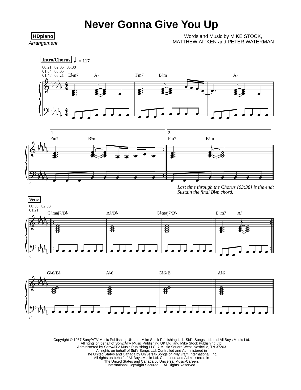 Never Gonna Give You Up