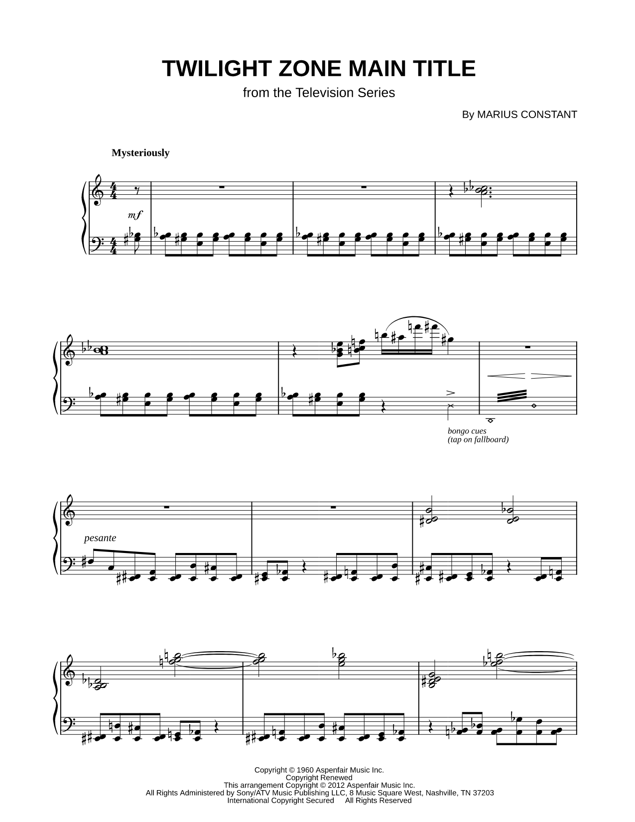 Twilight Zone Theme
