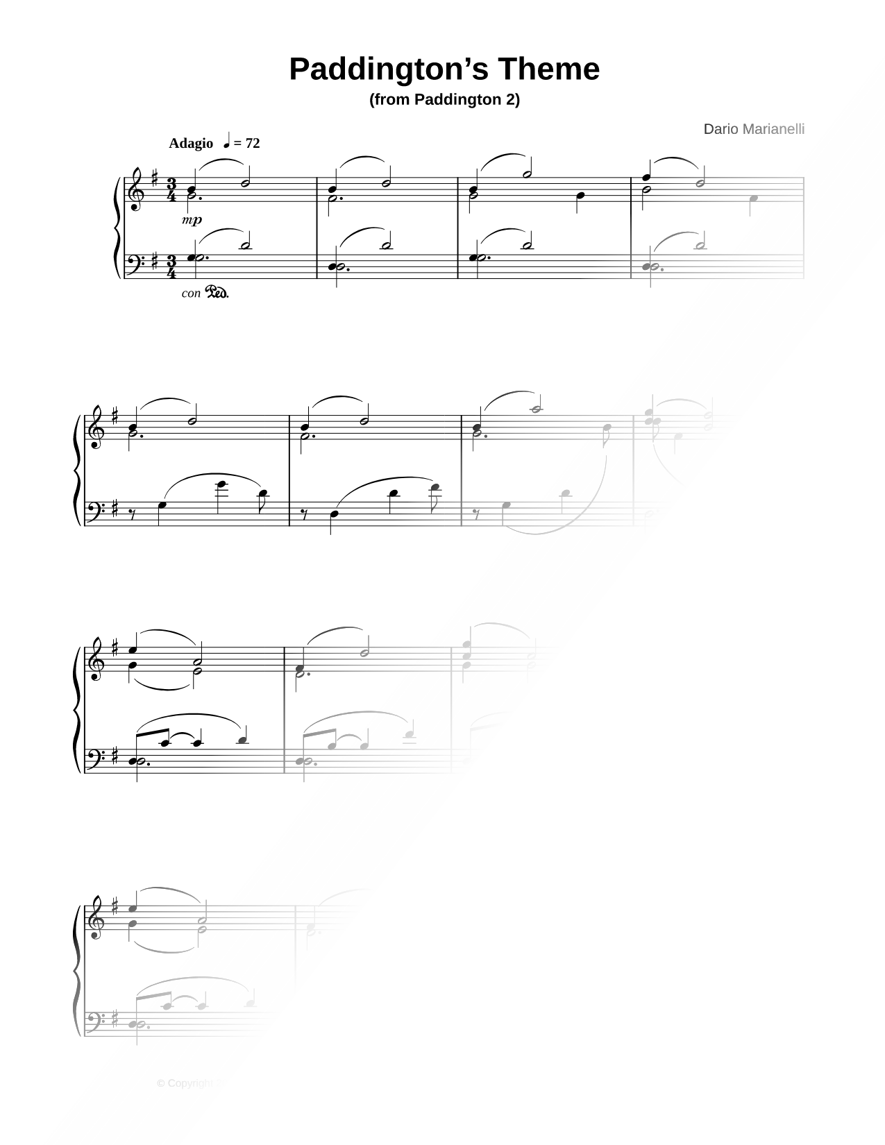 Paddington's Theme