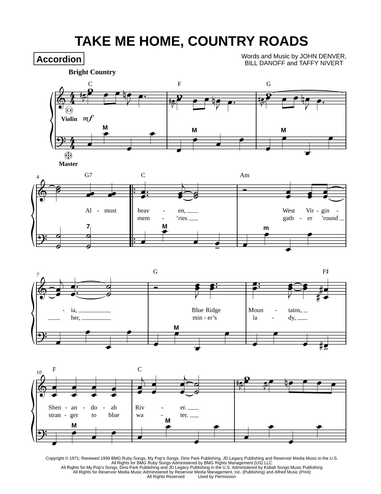 Take Me Home, Country Roads