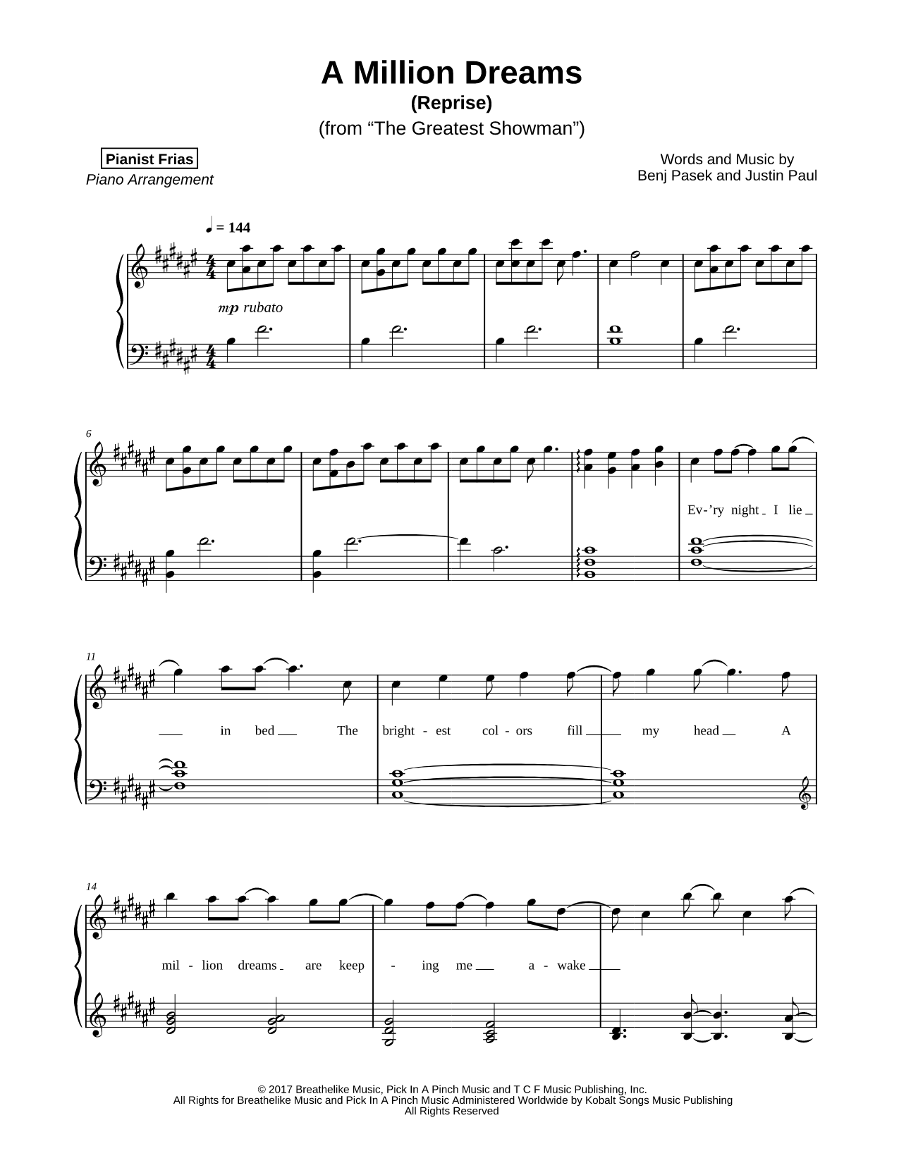 A Million Dreams (Reprise)