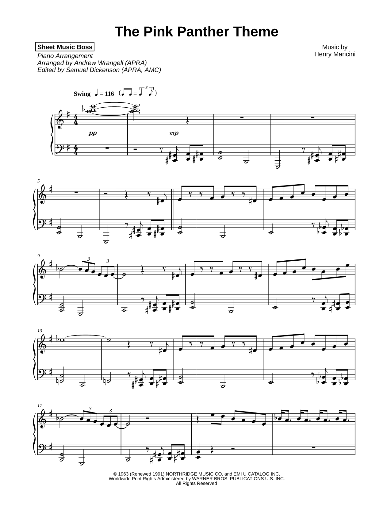 The Pink Panther Theme
