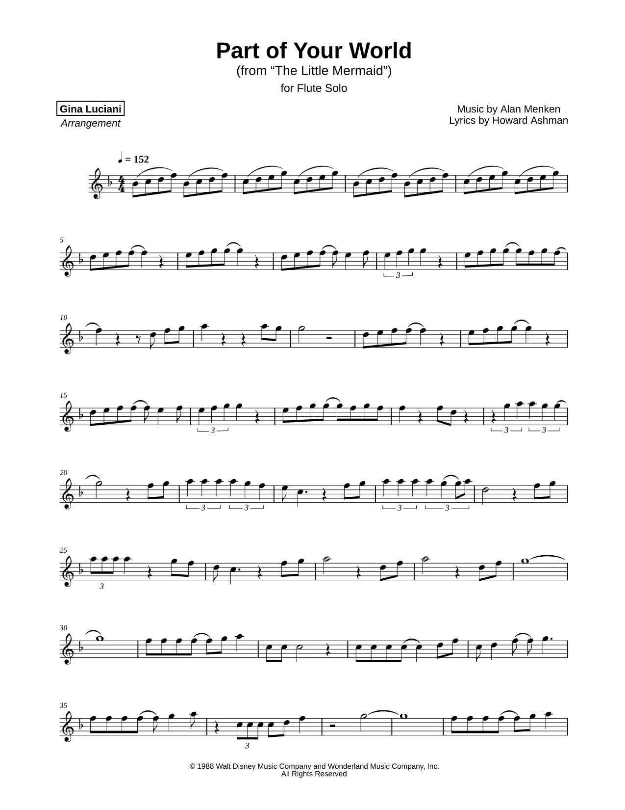 Part of Your World (from The Little Mermaid)