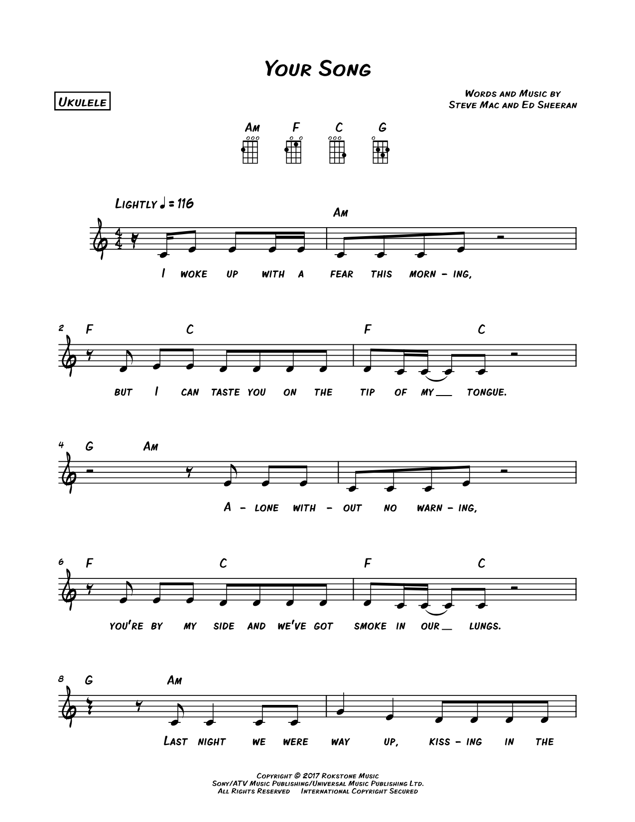 Your Song