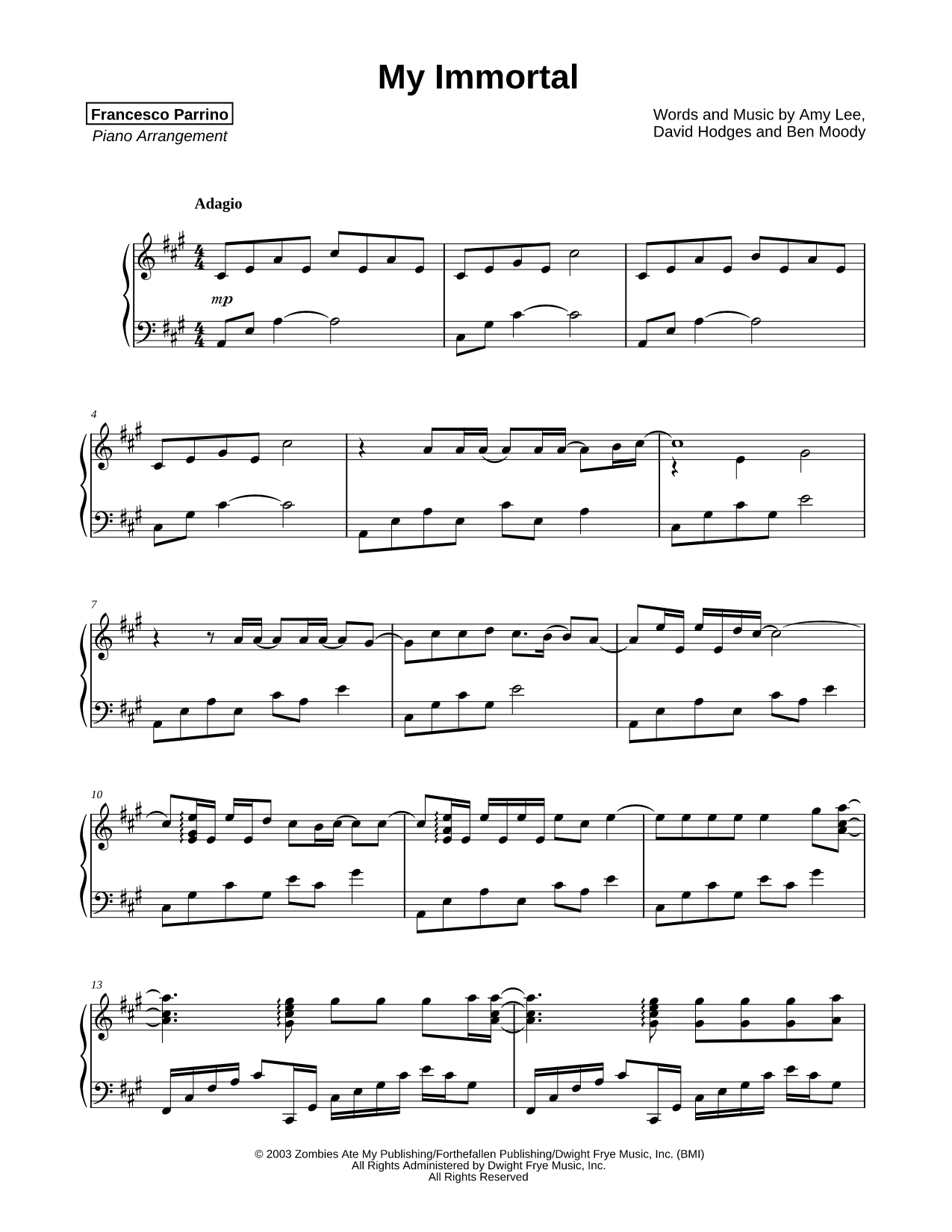 My Immortal