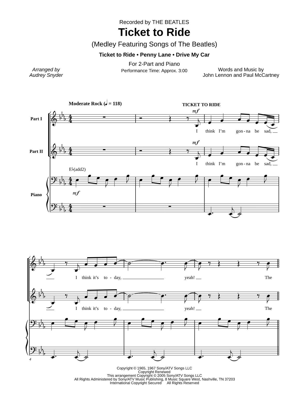Ticket to Ride Medley
