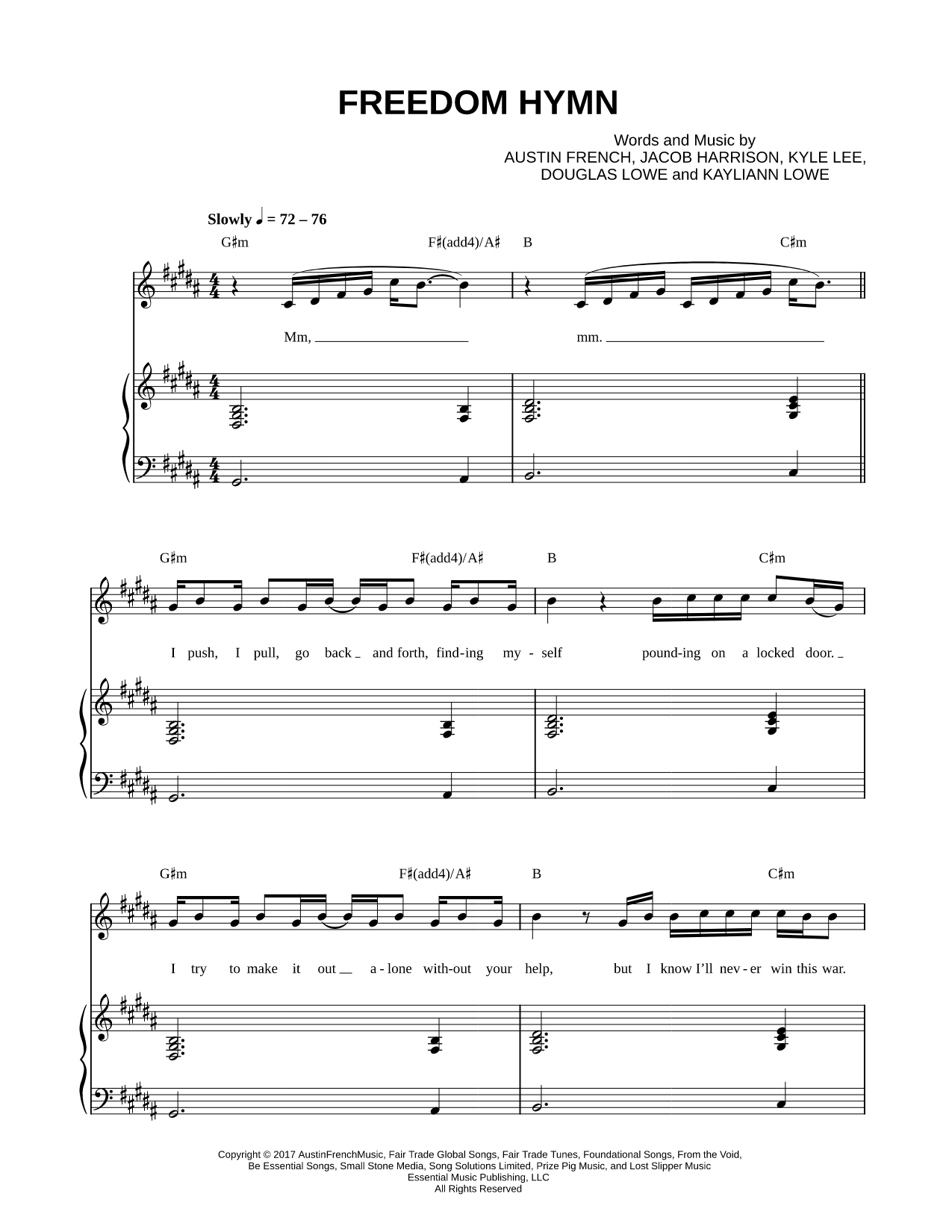 Freedom Hymn