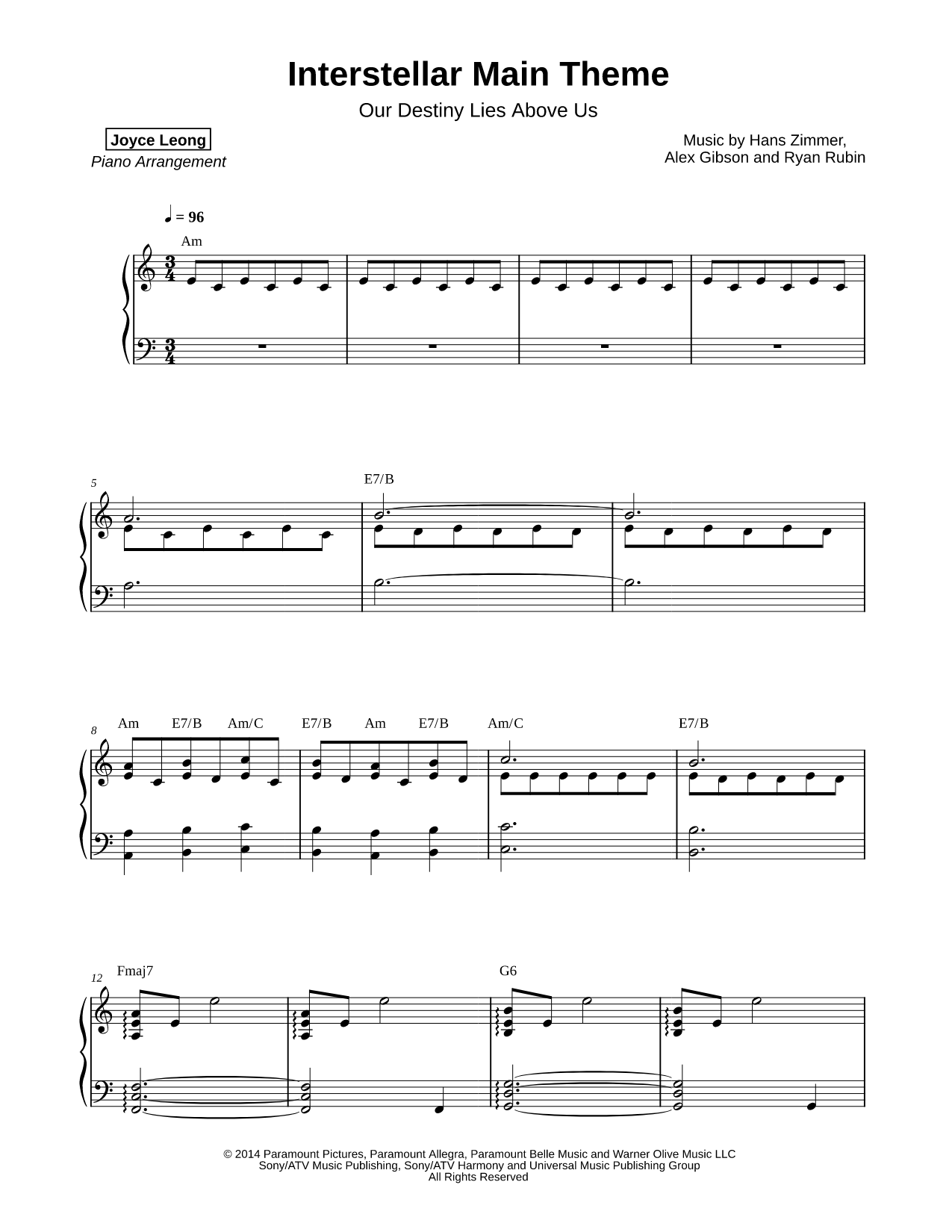 Interstellar (Main Theme)