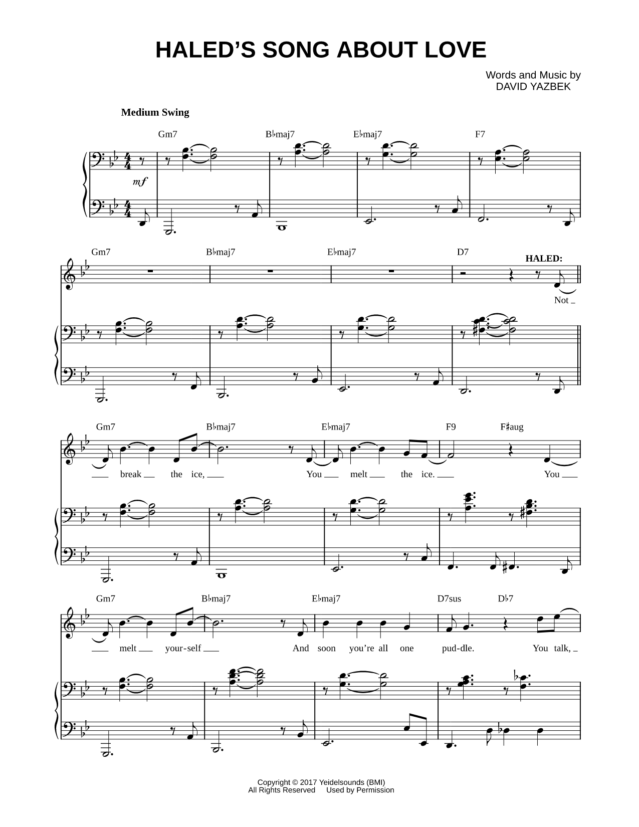 Haled's Song About Love