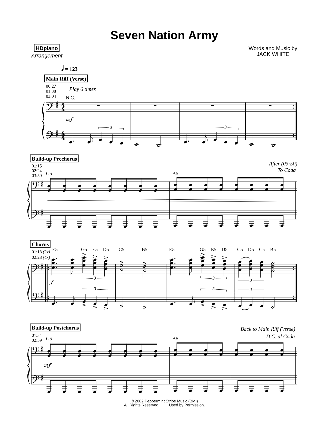 Seven Nation Army
