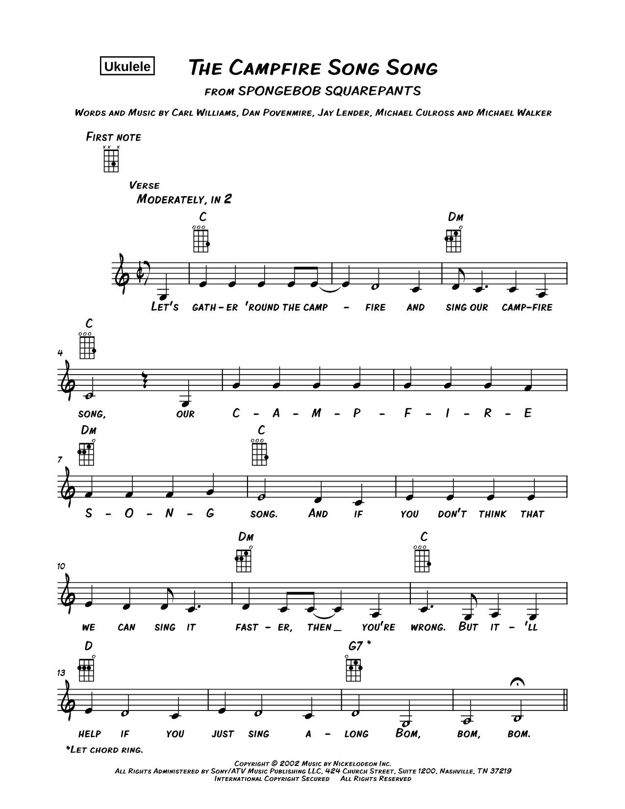 The Campfire Song Song