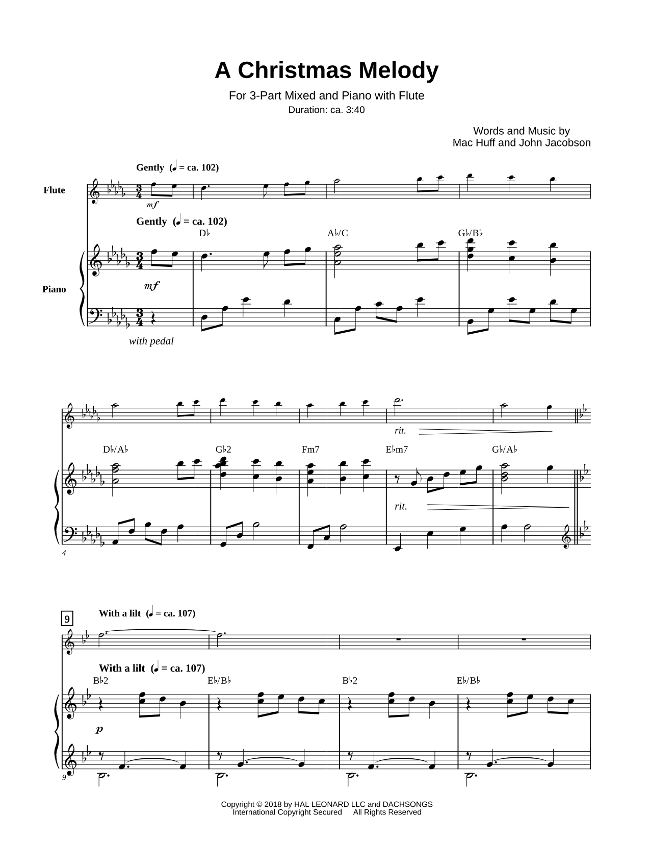 A Christmas Melody