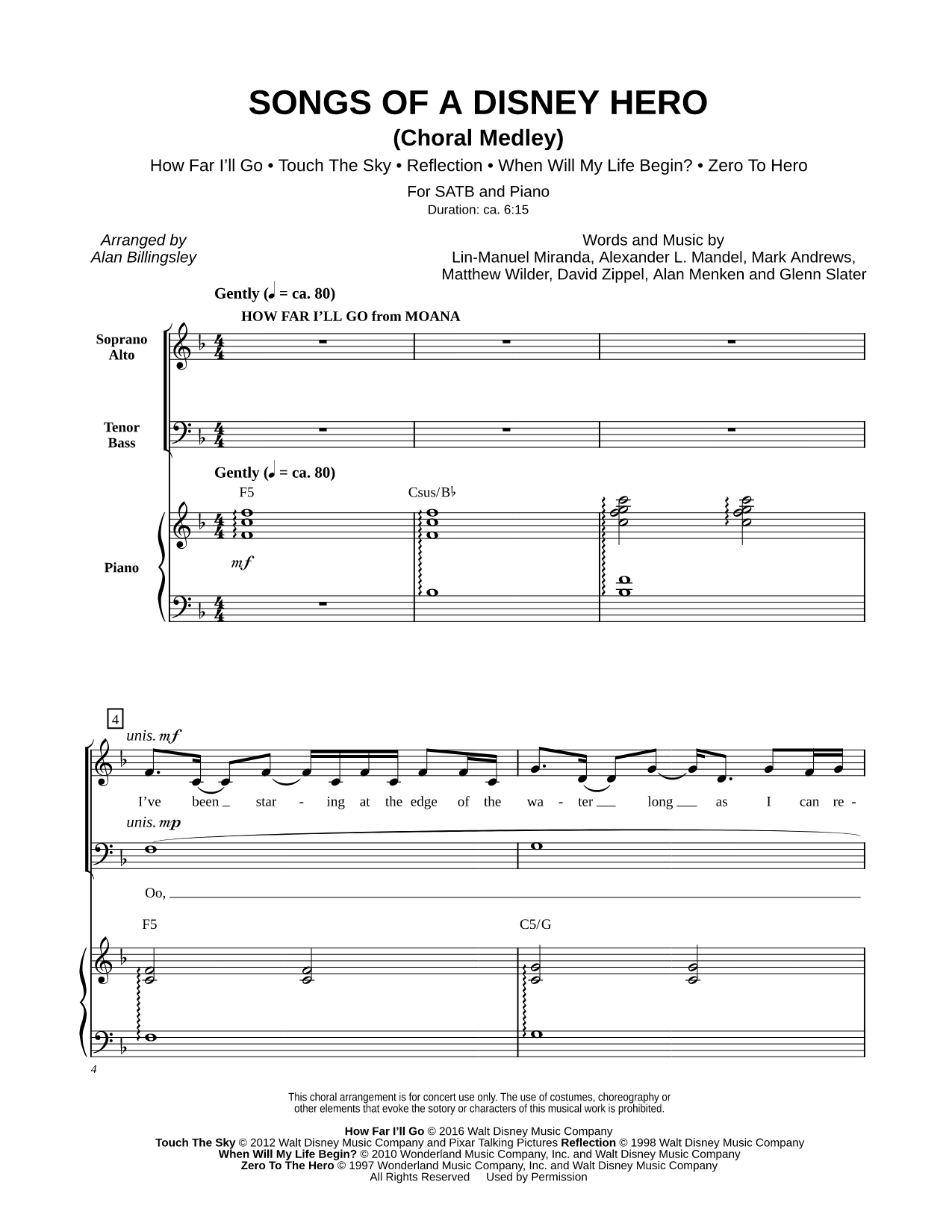 Songs of a Disney Hero