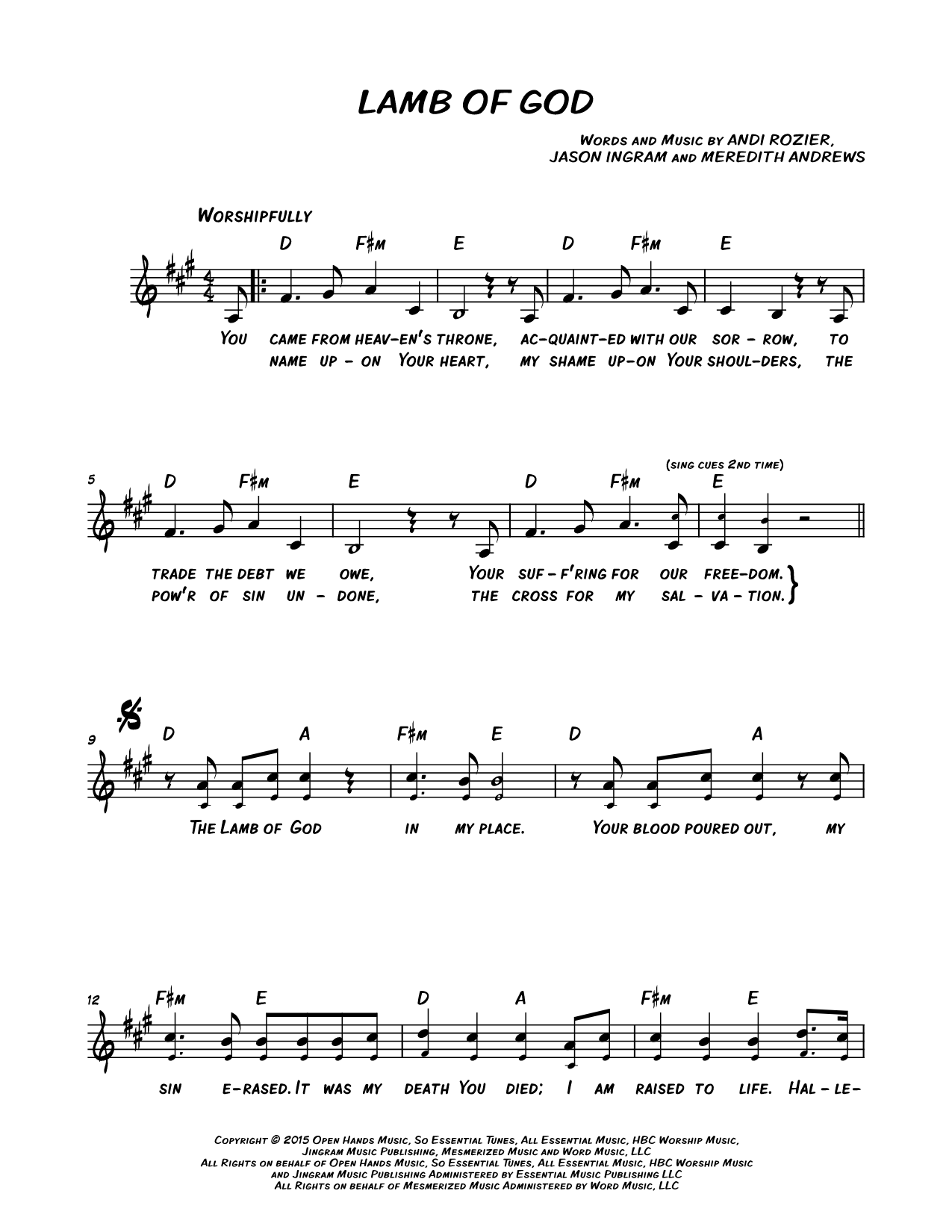 Lamb of God